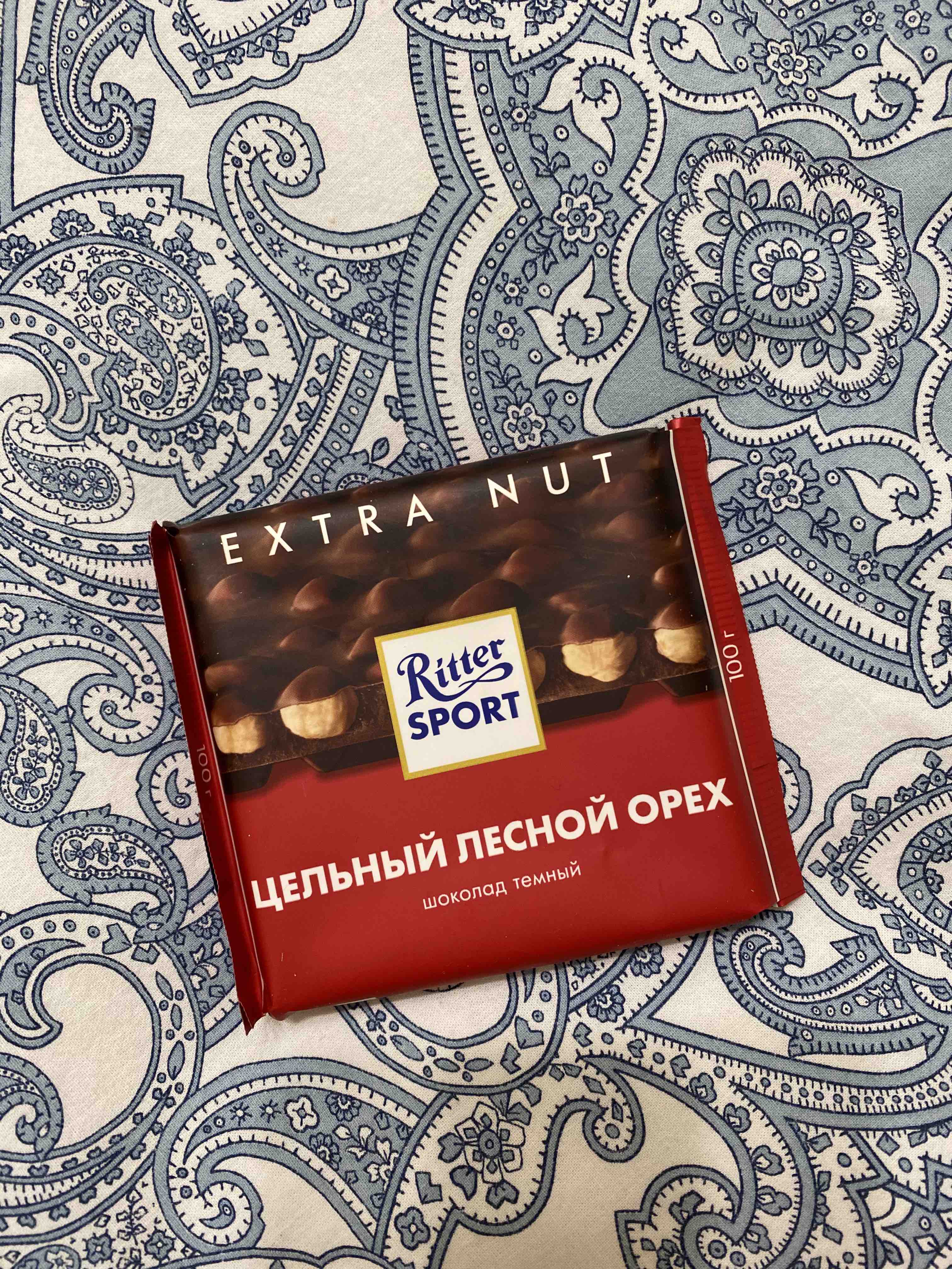 Шоколад тёмный Ritter Sport extra nut цельный лесной орех 100 г - купить в  METRO - СберМаркет, цена на Мегамаркет