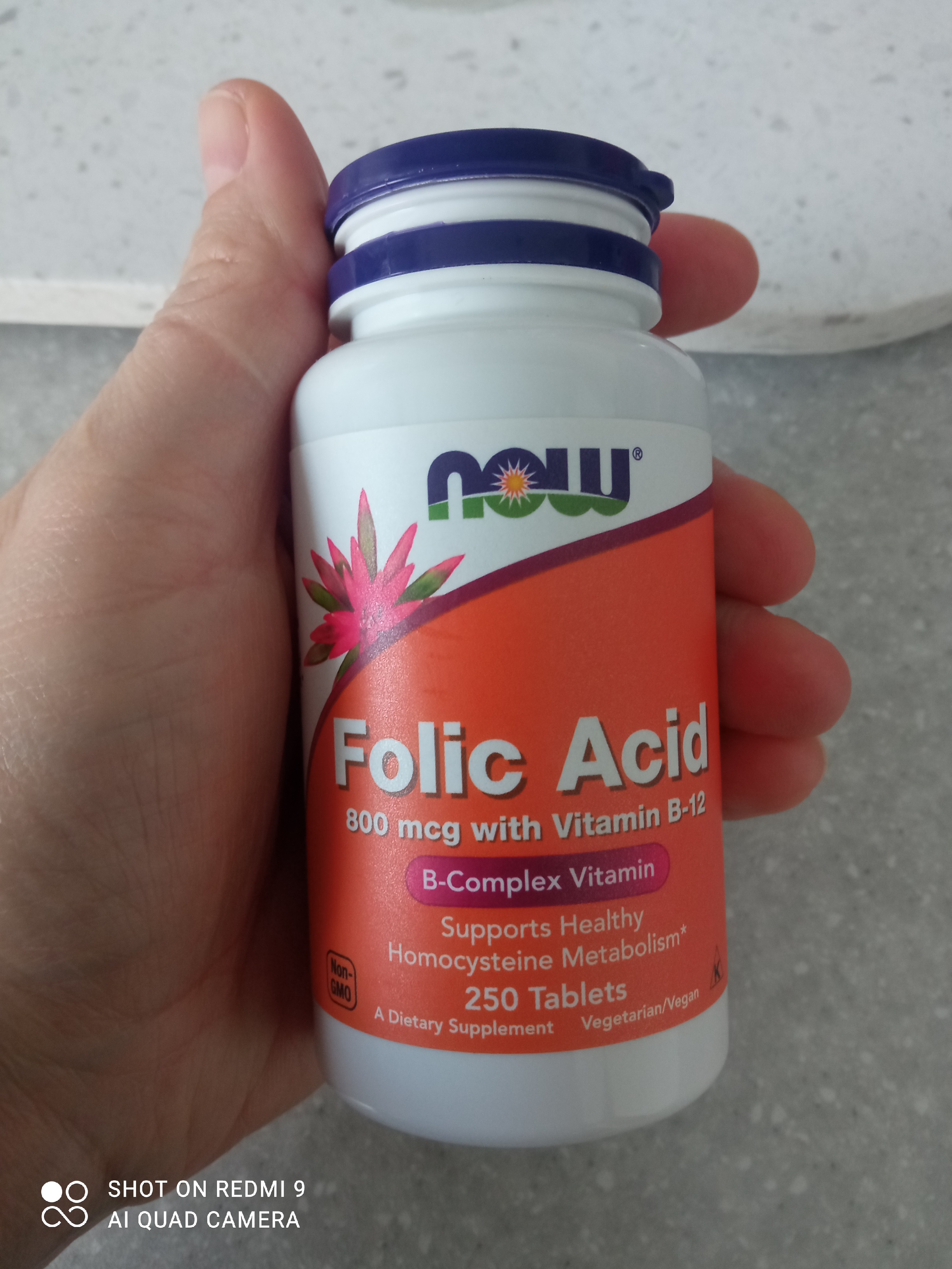 Фолиевая кислота NOW Folic Acid 250 табл. - отзывы покупателей на Мегамаркет