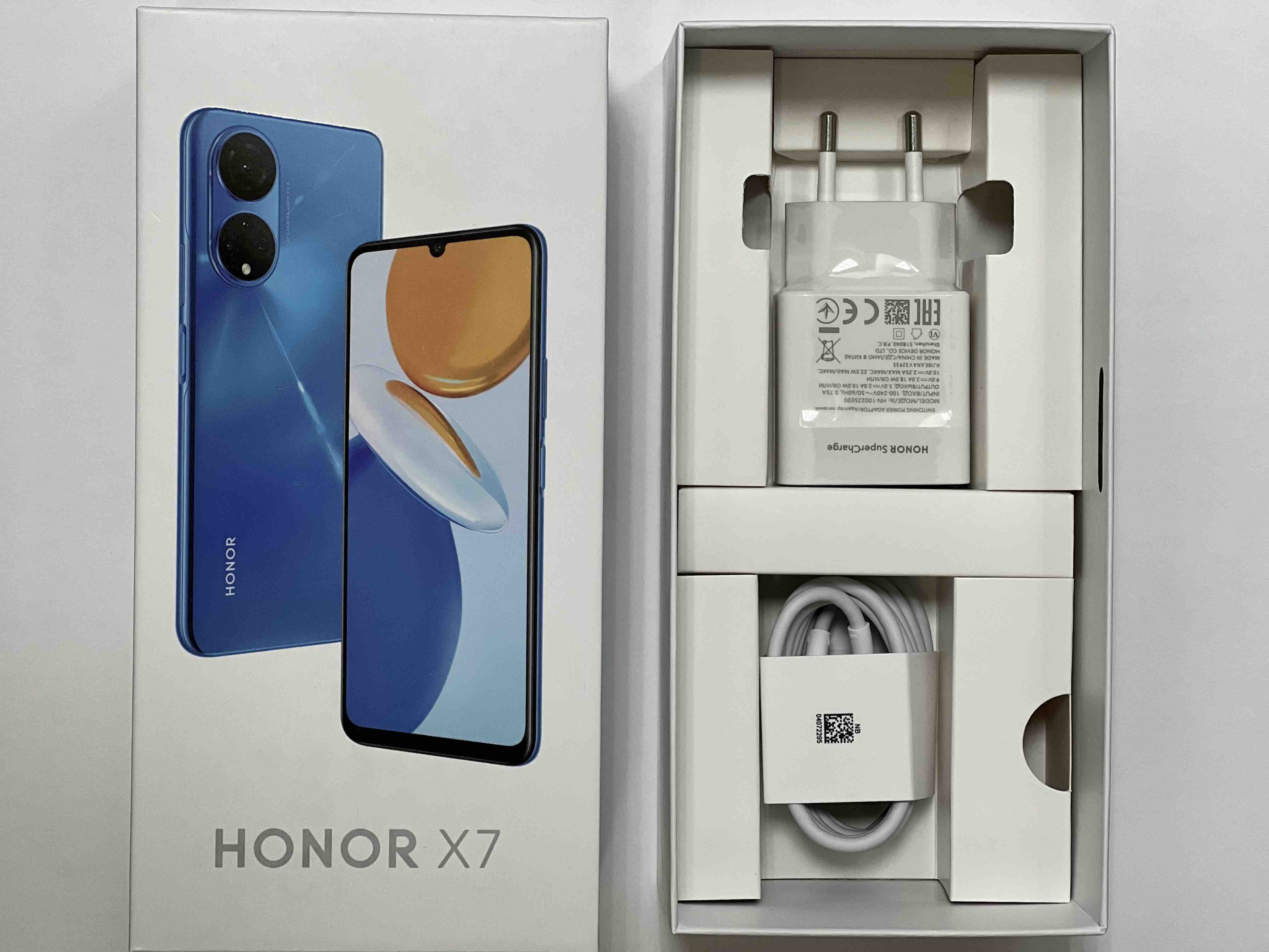 Смартфон Honor X7 4/128GB Ocean Blue, купить в Москве, цены в  интернет-магазинах на Мегамаркет