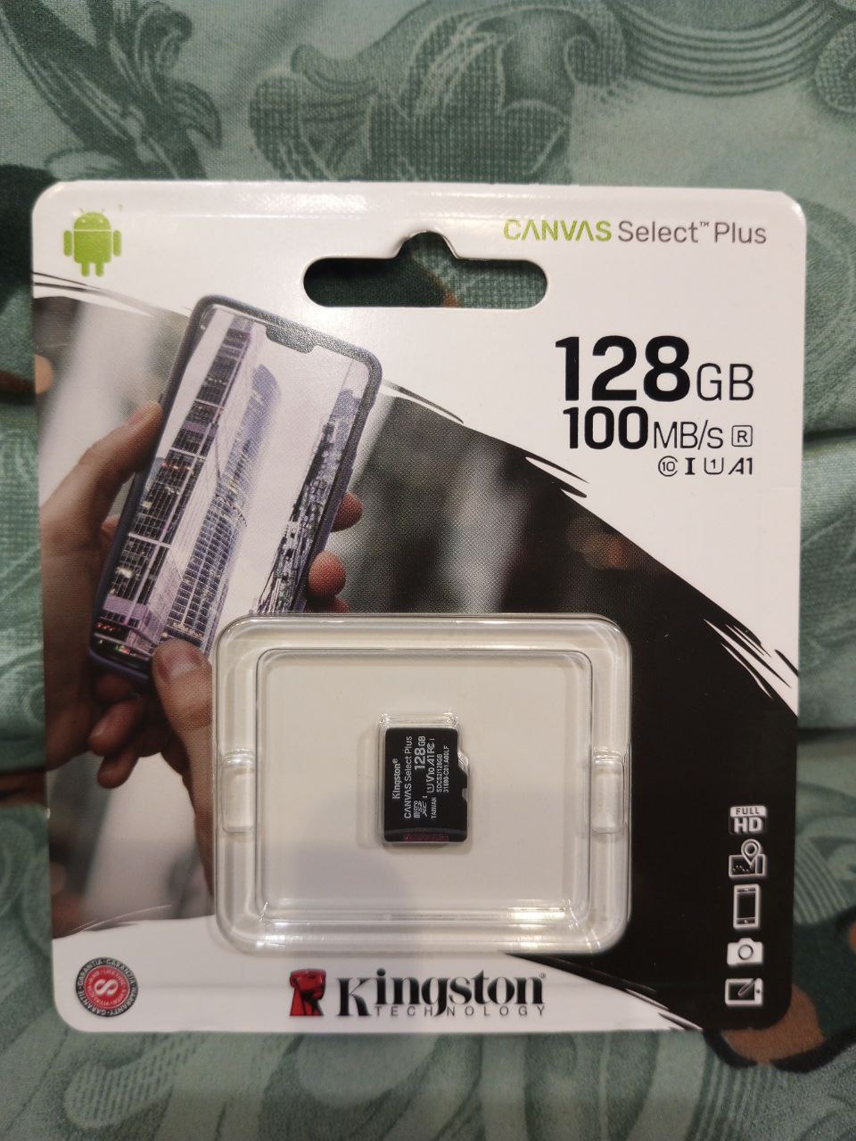 Карта памяти Kingston 128GB Canvas Select Plus (SDCS2/128GBSP) - отзывы  покупателей на маркетплейсе Мегамаркет | Артикул: 100026781741