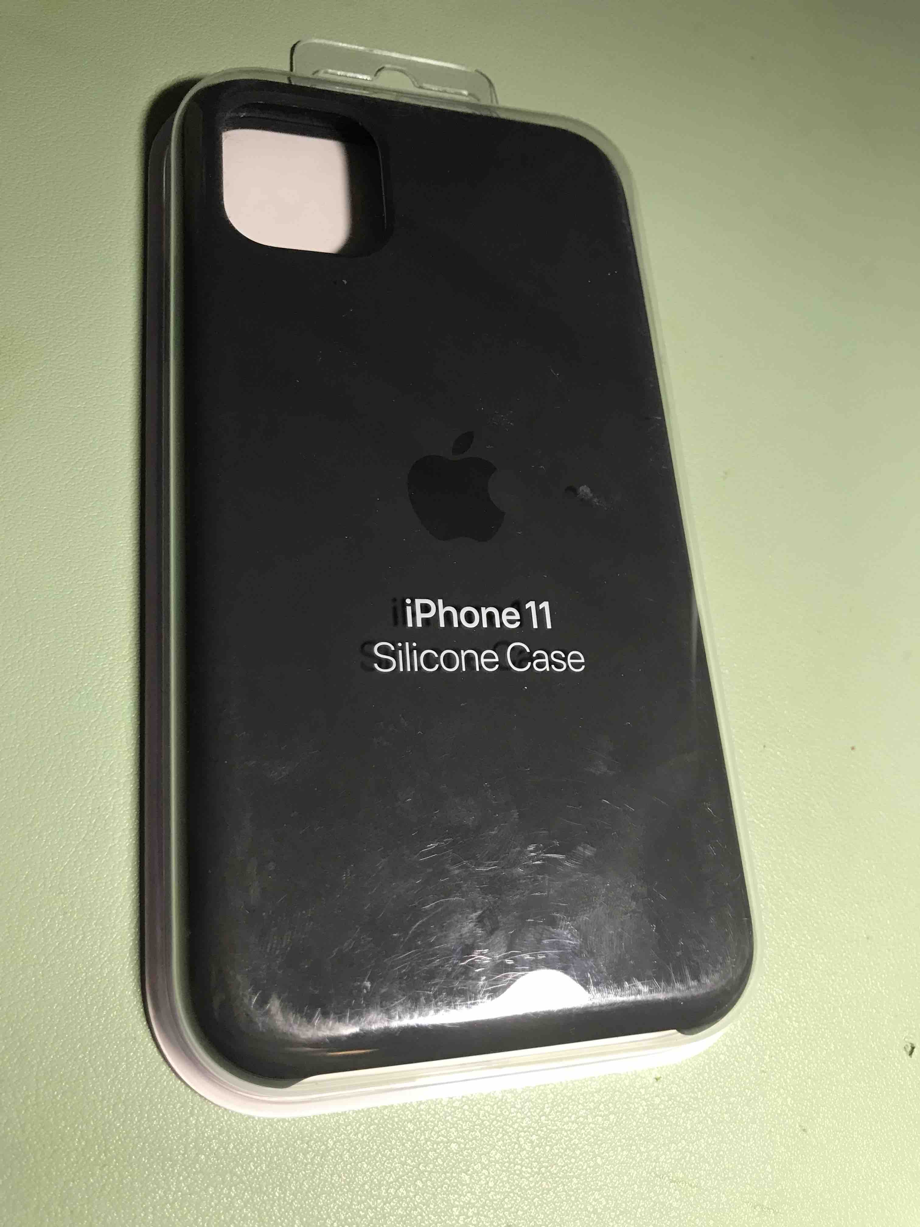 Чехол Apple для iPhone 11 Silicone Case - Black - отзывы покупателей на  маркетплейсе Мегамаркет | Артикул: 100025402272