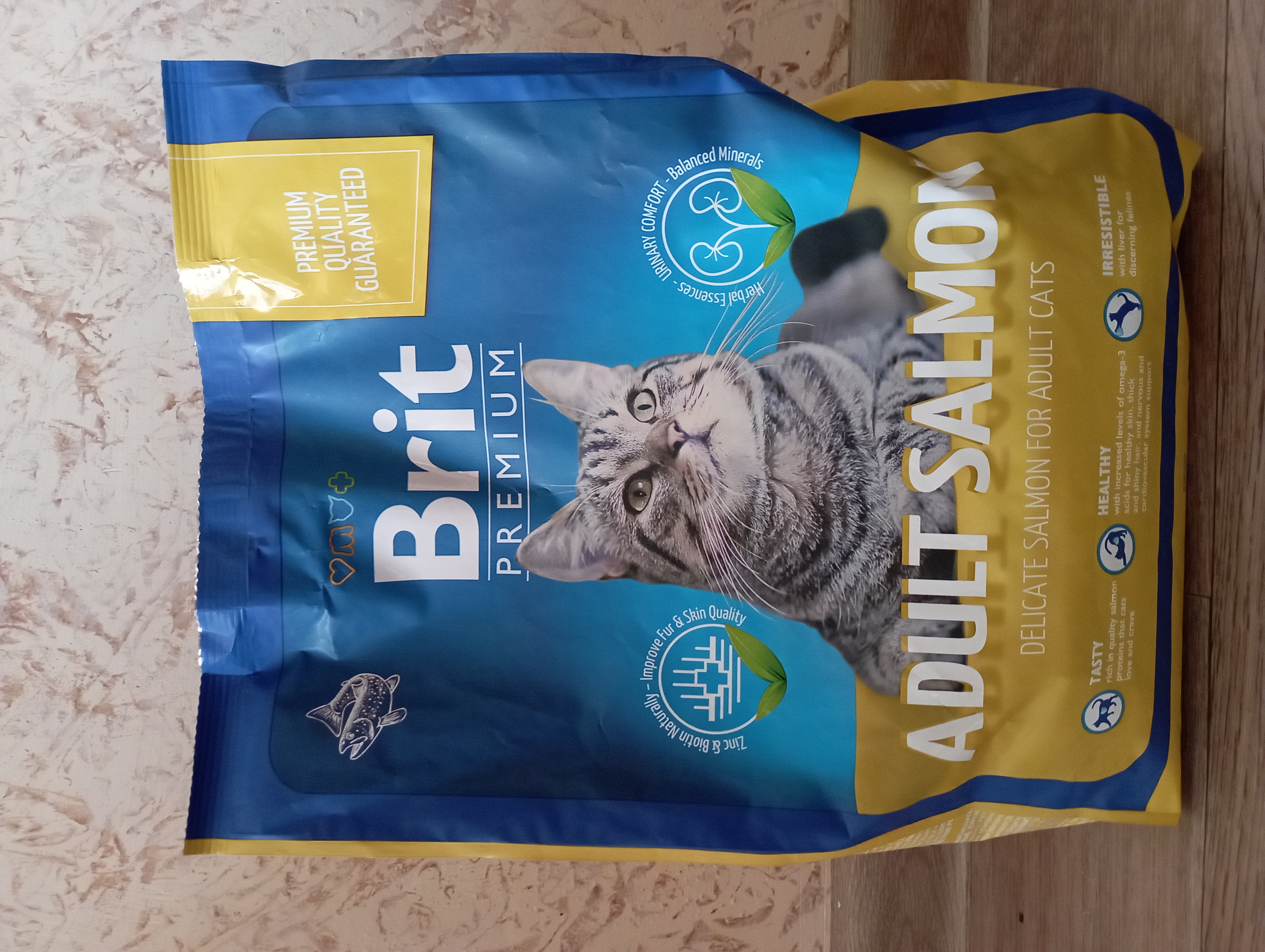 Brit premium 2024 cat adult salmon