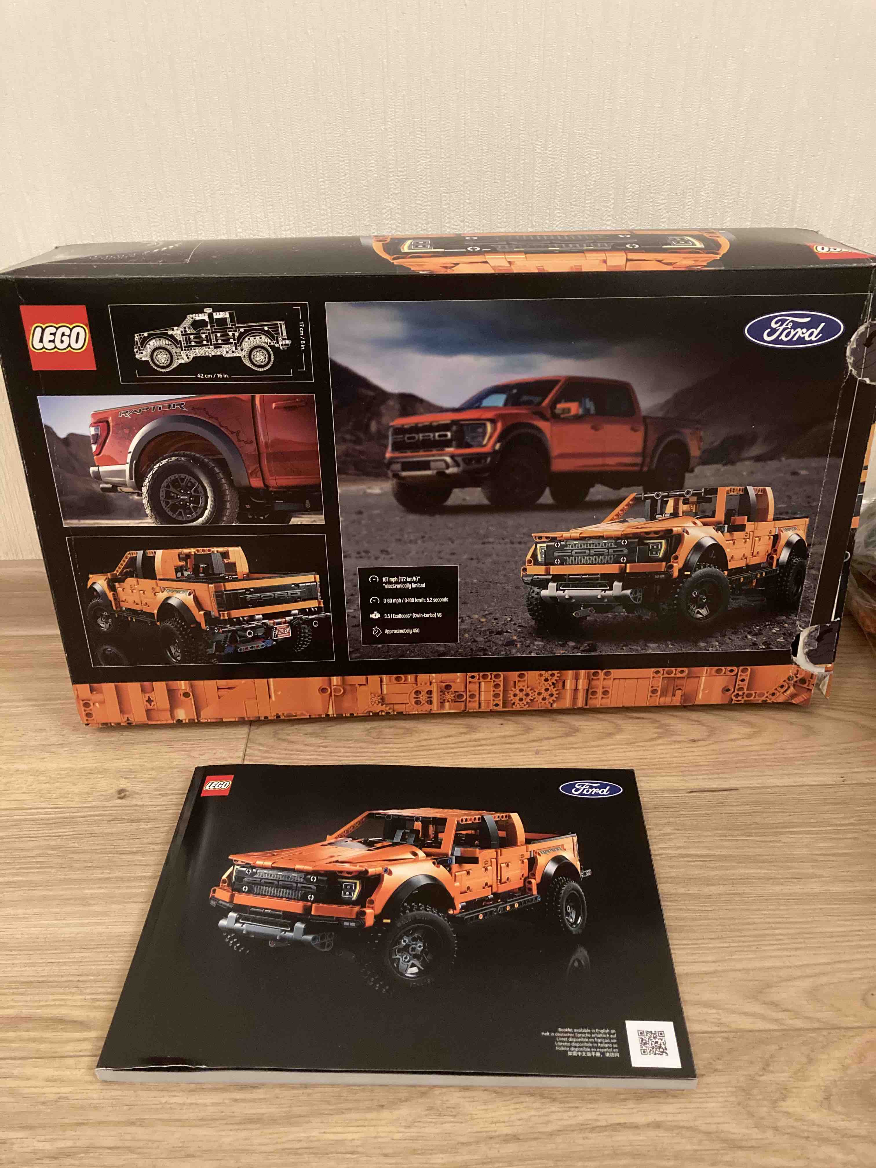 Отзывы о конструктор LEGO Technic Ford F-150 Raptor 42126 - отзывы  покупателей на Мегамаркет | конструкторы LEGO 42126 - 600004812676