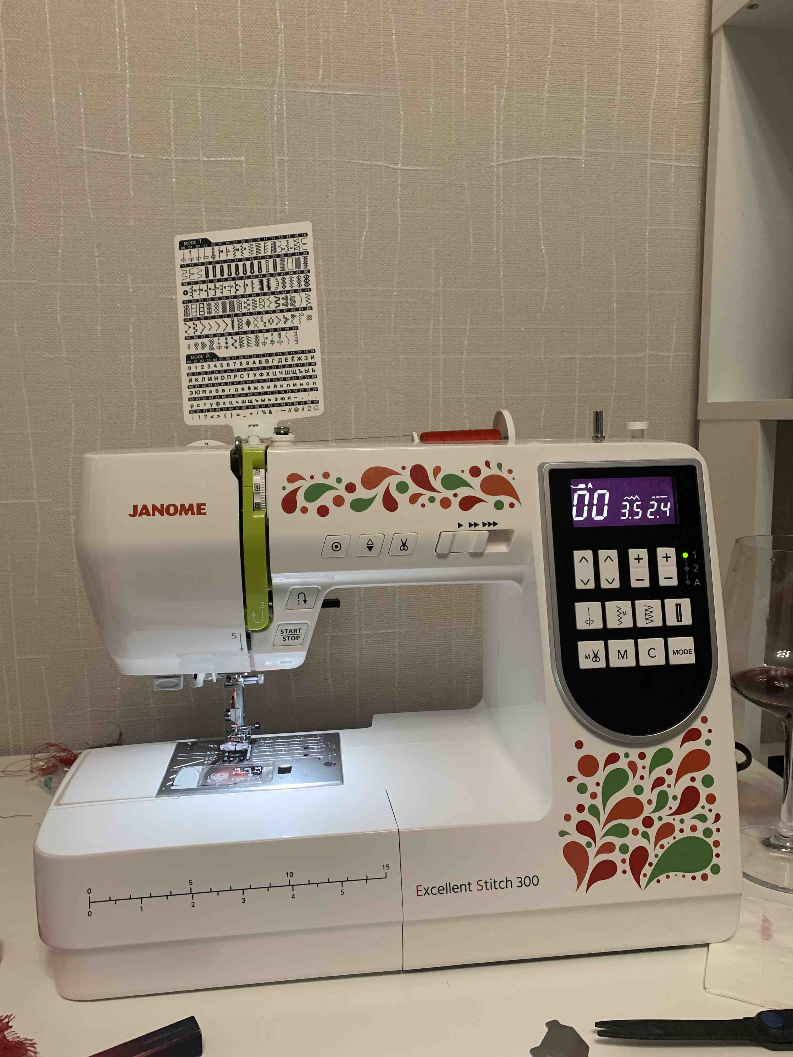 Швейная машина Janome Excellent Stitch 300, купить в Москве, цены в  интернет-магазинах на Мегамаркет