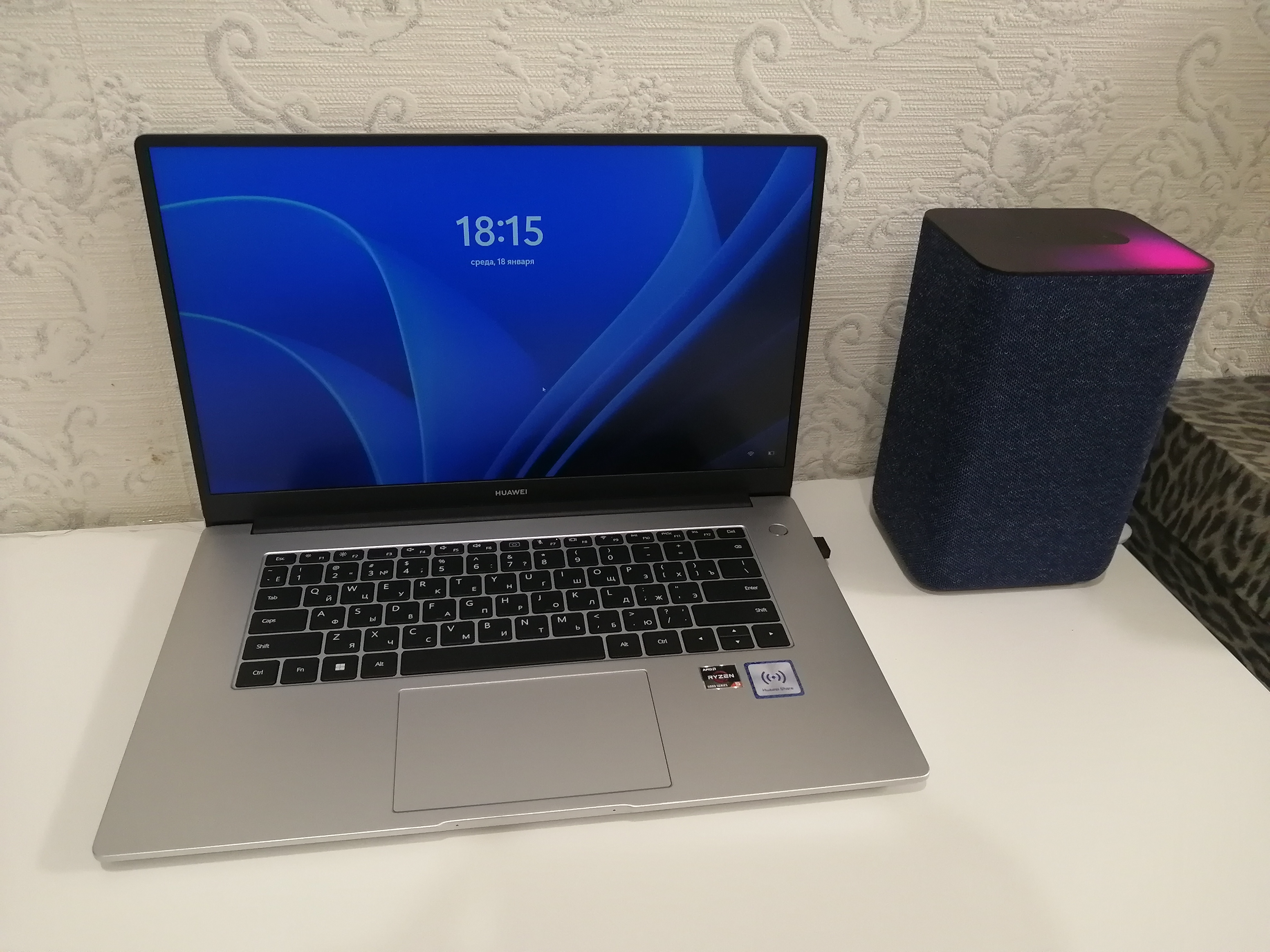 Ноутбук Huawei MateBook D15 BoM-WDQ9 Silver (53013HSR) - отзывы покупателей  на Мегамаркет