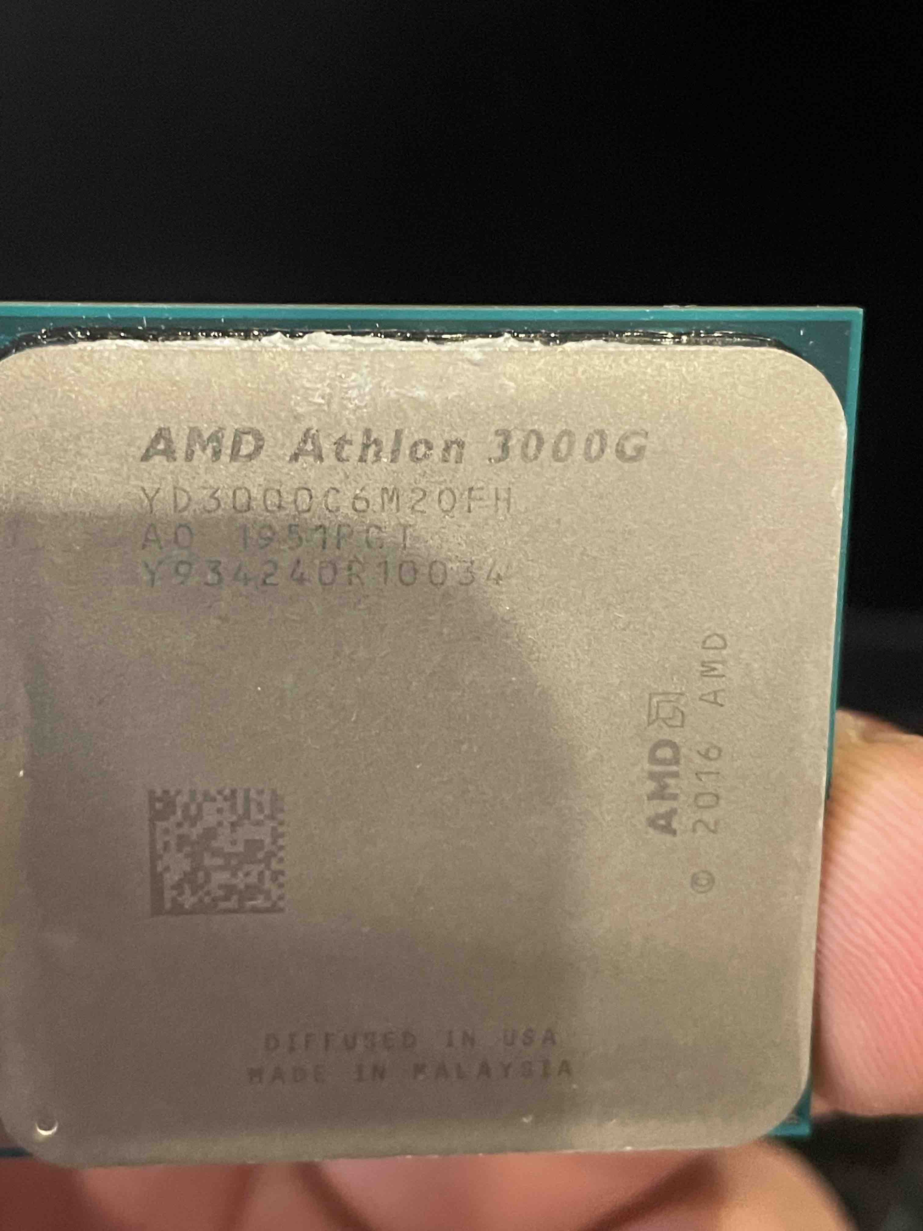 Процессор amd athlon 3000g oem