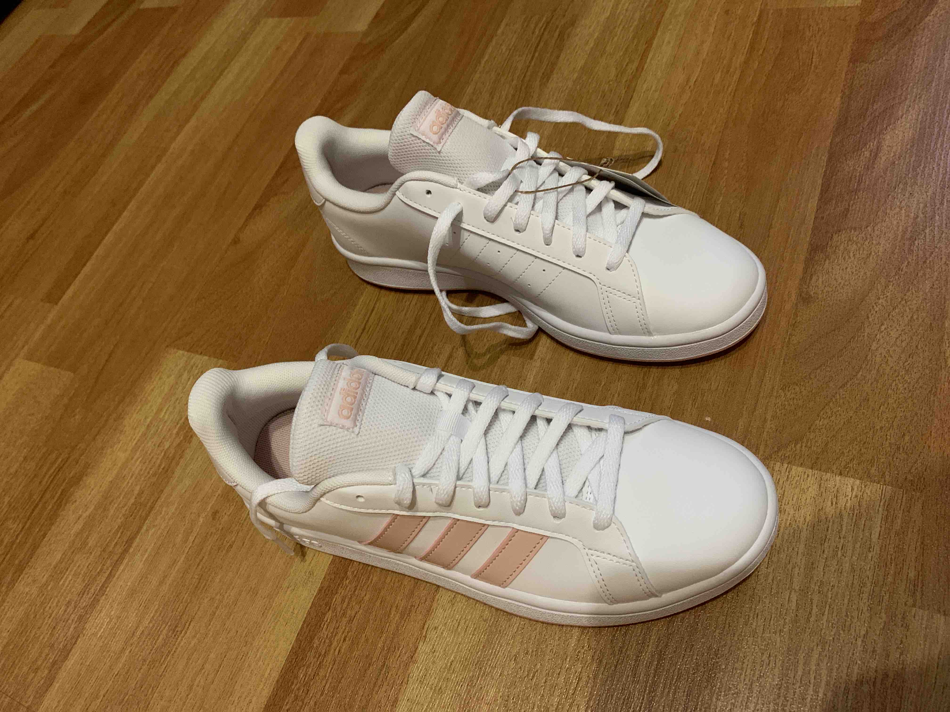 Adidas grand outlet court rosa cobre