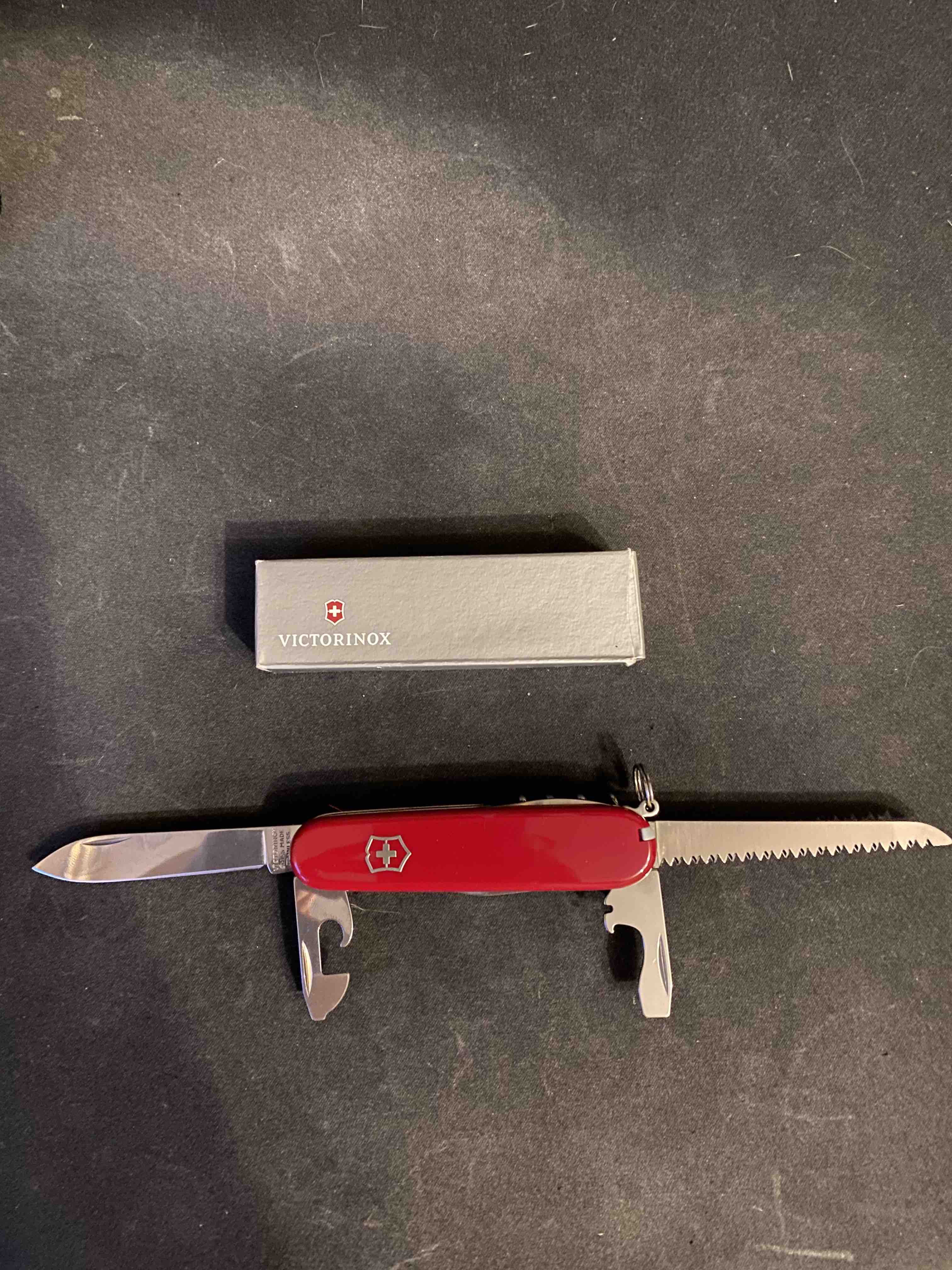 Мультитул Victorinox Camper 1.3613 91 мм красный, 13 функций - отзывы  покупателей на Мегамаркет | 100023878561