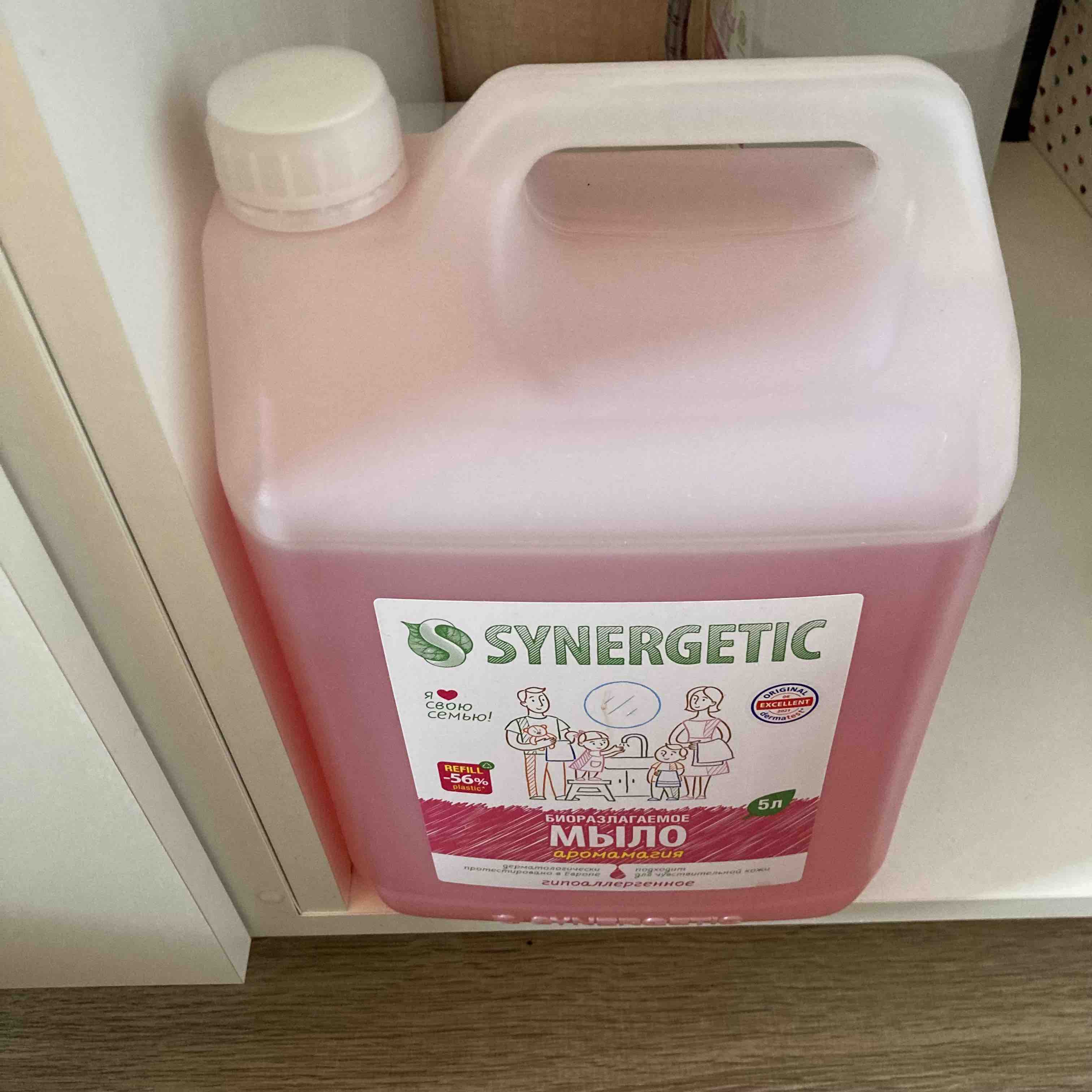 Купить мыло жидкое Synergetic Аромамагия гипоаллергенное, с эффектом .