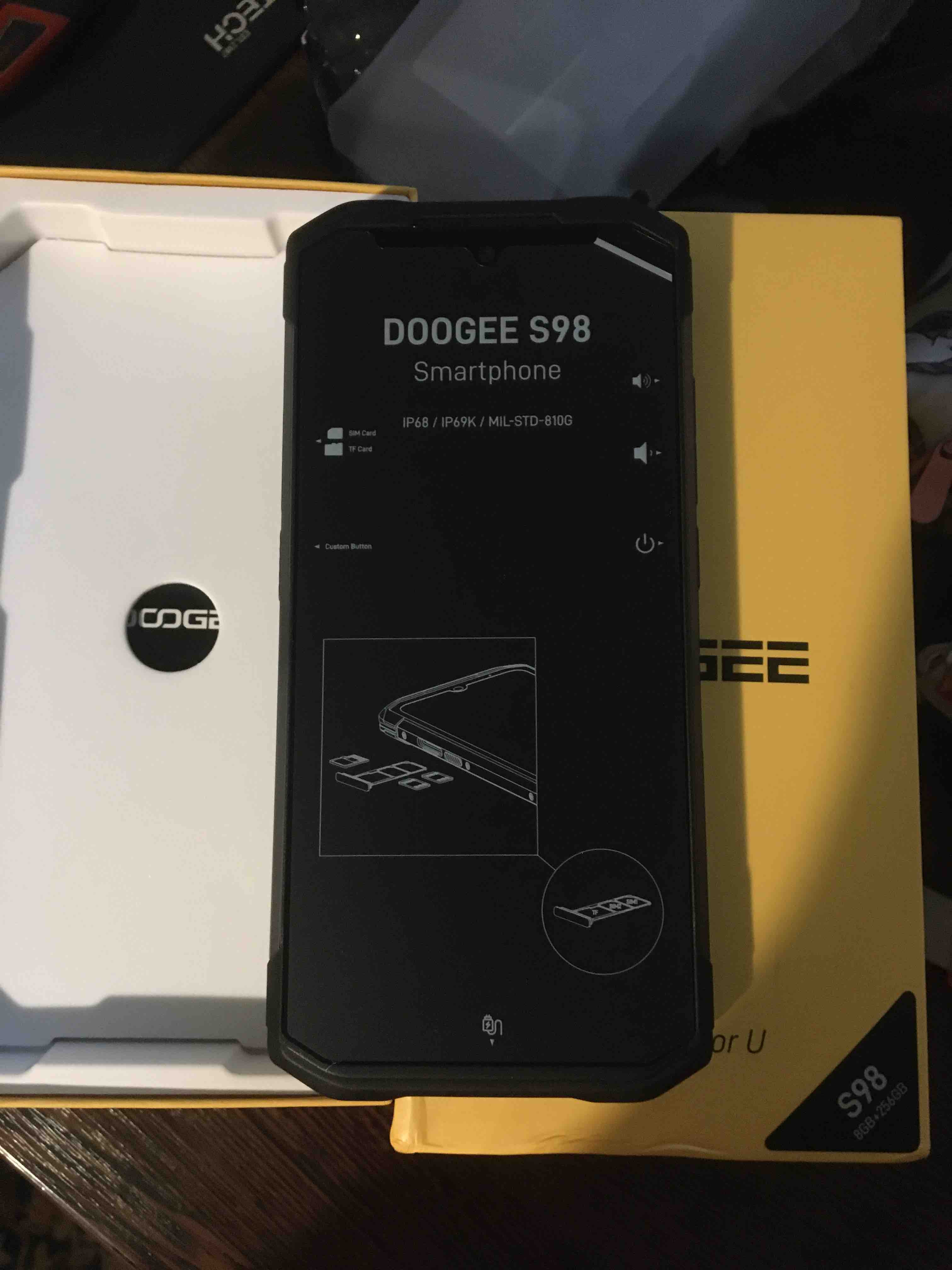 Смартфон Doogee S98 8/256GB Black Grey – купить в Москве, цены в  интернет-магазинах на Мегамаркет