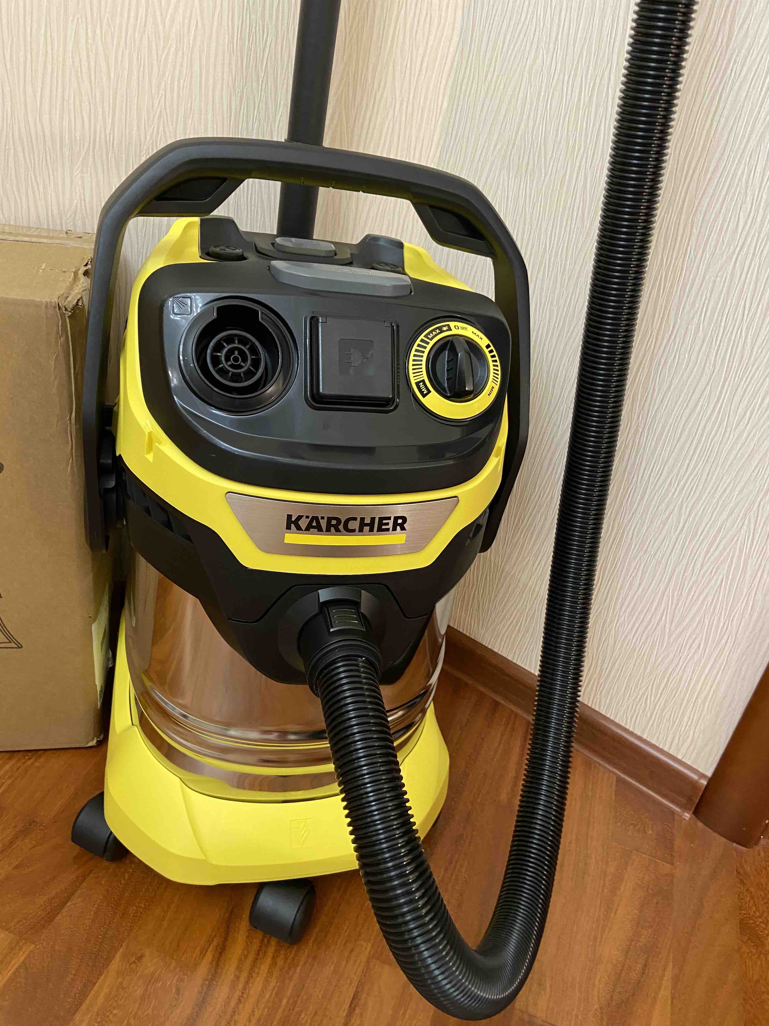 Хозяйственный пылесос Karcher WD 5 S V-25/5/22 1.628-350.0 - отзывы  покупателей на Мегамаркет | 600006161057