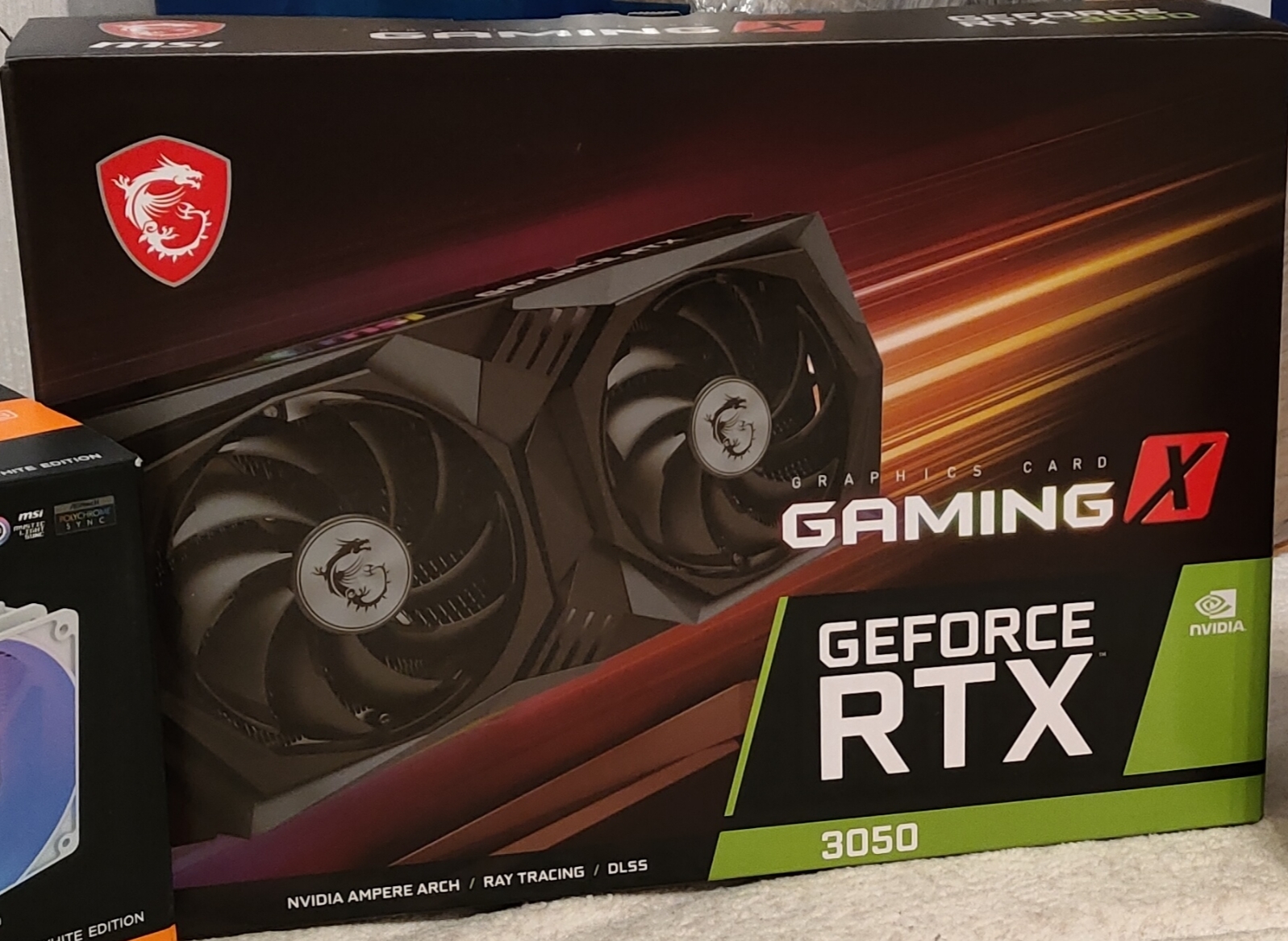 Видеокарта MSI NVIDIA GeForce RTX 3050 GAMING X 8G - отзывы покупателей на  маркетплейсе Мегамаркет | Артикул: 600005817339