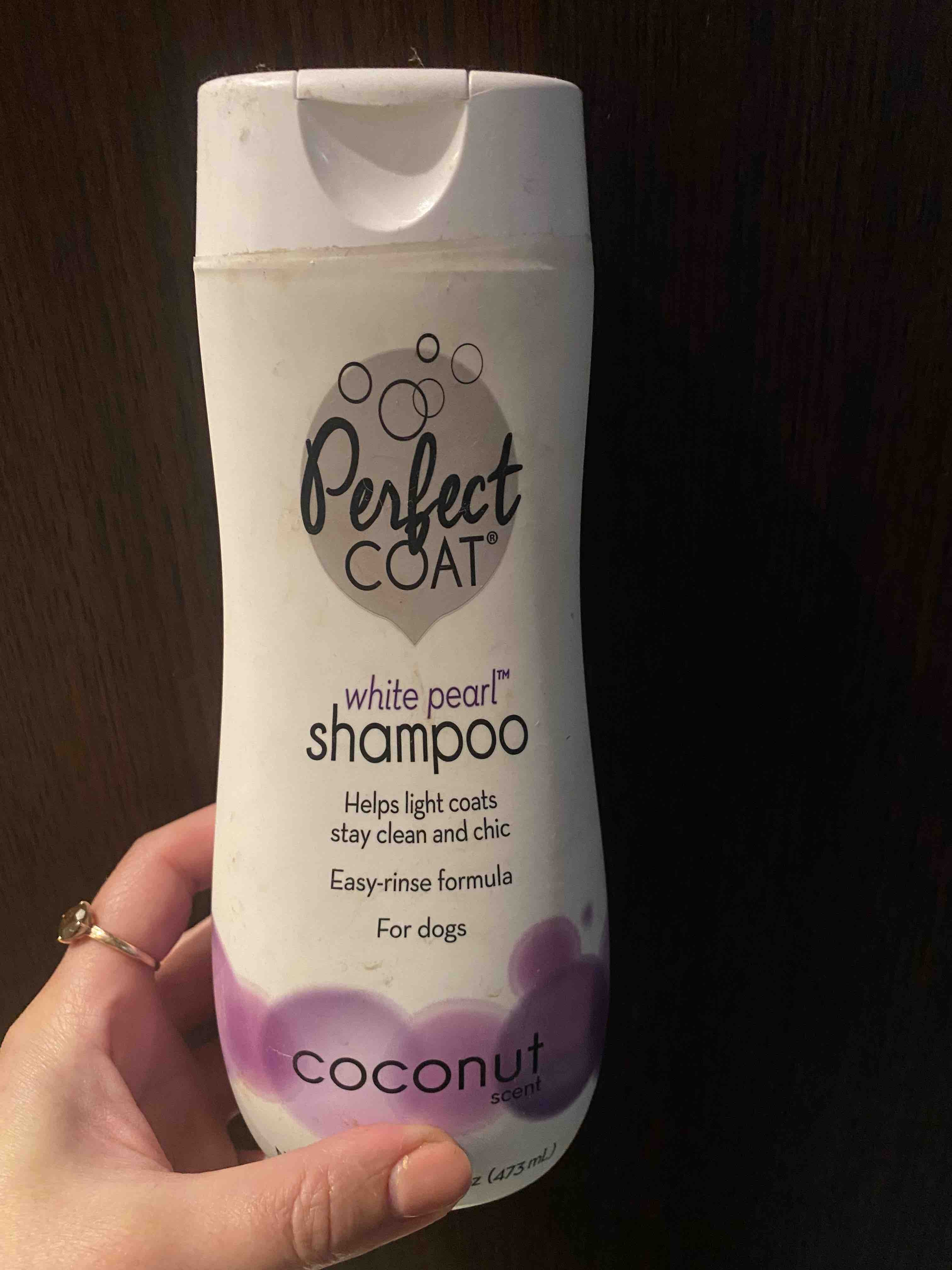 Perfect coat clearance white pearl shampoo