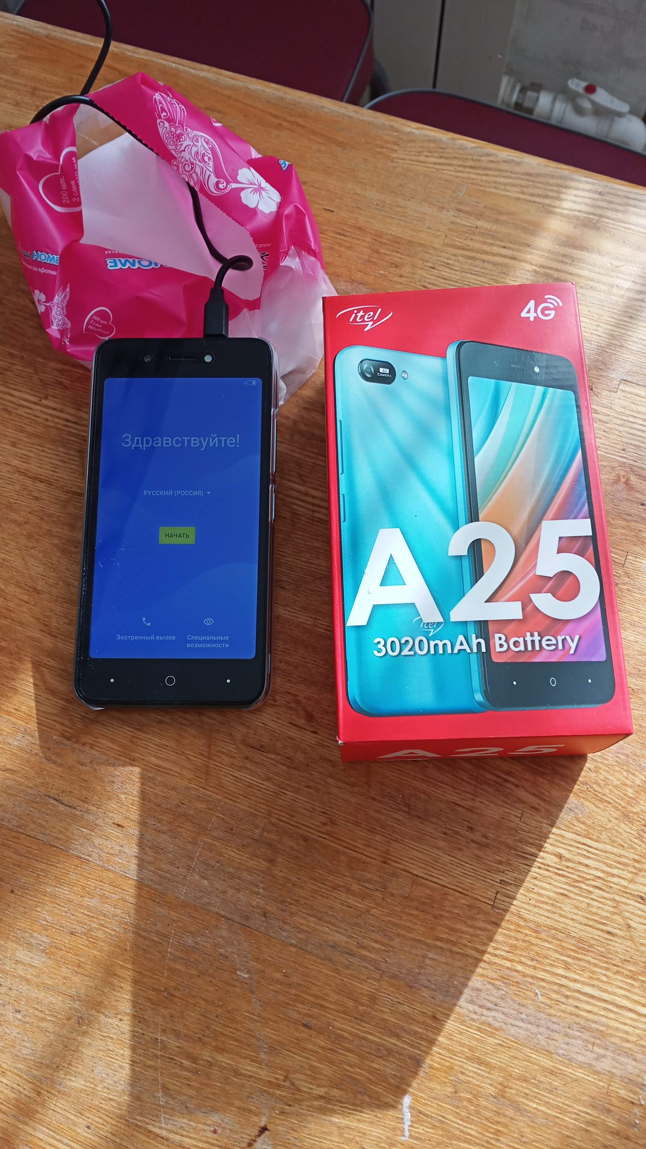 Смартфон Itel A25 1/16GB Sea blue, купить в Москве, цены в  интернет-магазинах на Мегамаркет