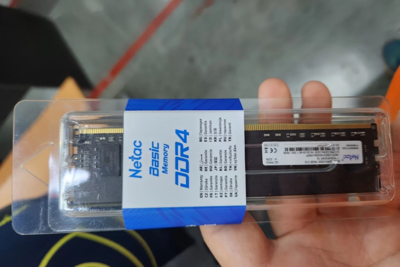 Netac RAM DDR4 1x 16GB UDIMM 3200MHz NTBSD4P32SP-16
