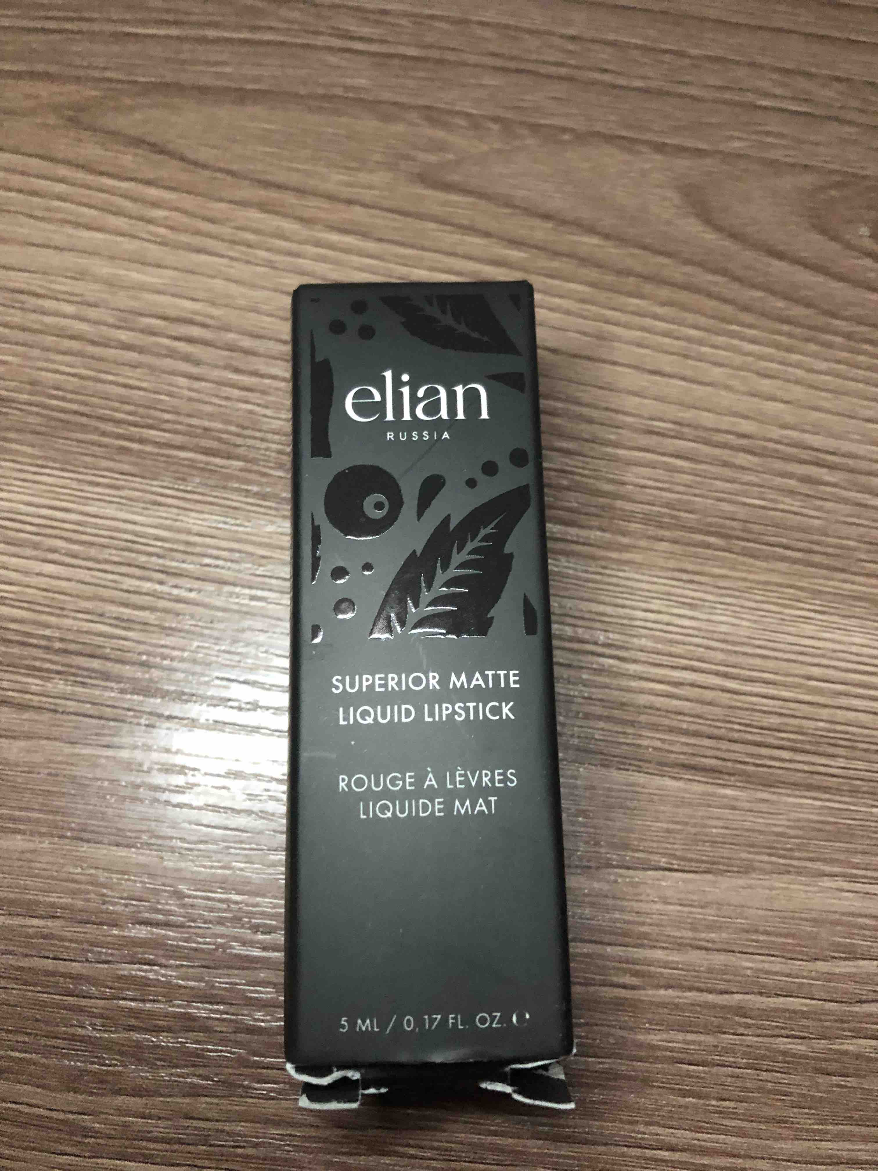 Жидкая матовая помада Elian Russia Superior Matte Liquid Lipstick 401 Lolita  - купить в Мегамаркет Владивосток, цена на Мегамаркет