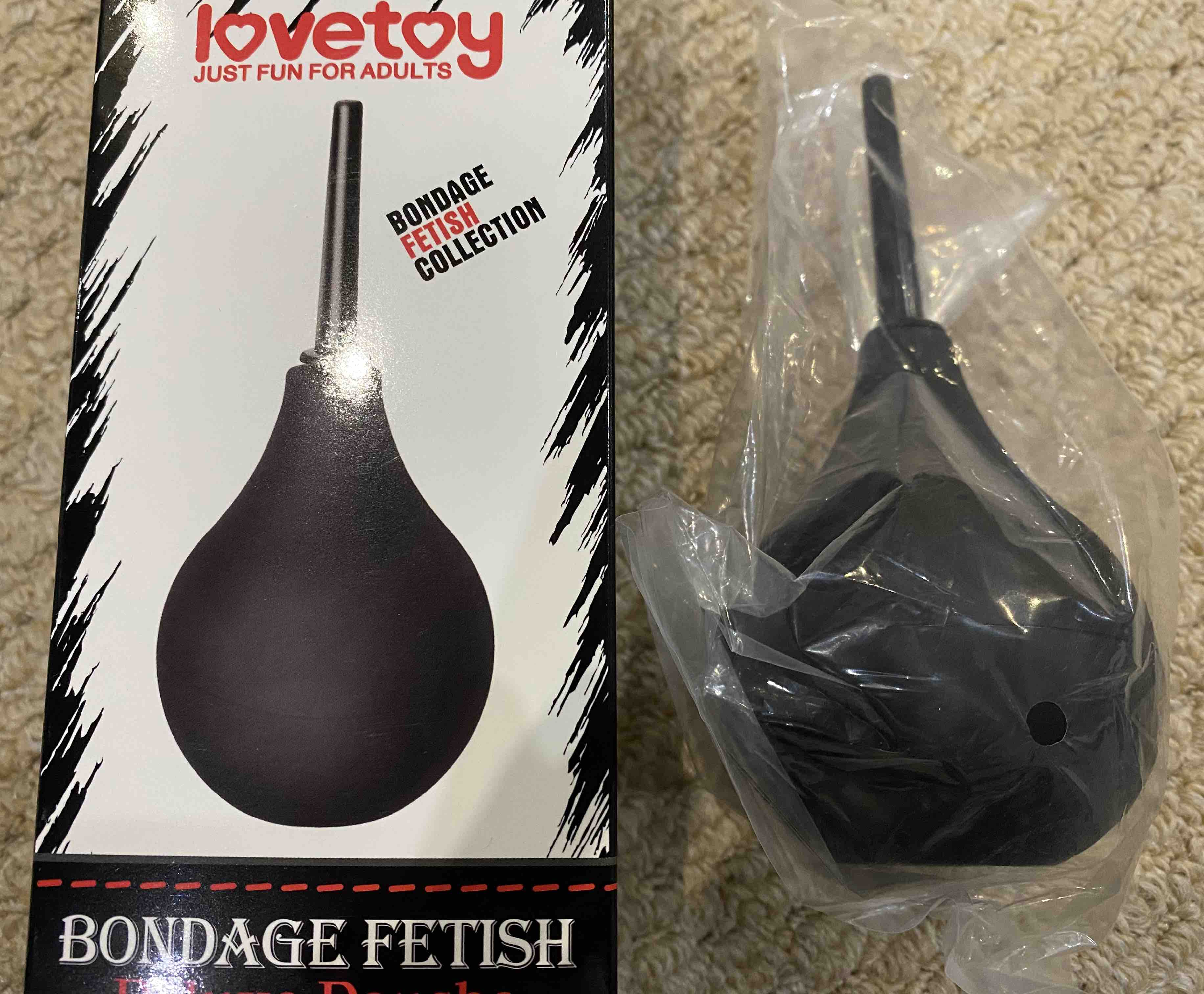 Анальный душ-клизма Lovetoy Bondage Fetish Deluxe Douche - купить в  TOYS.SHOP, цена на Мегамаркет