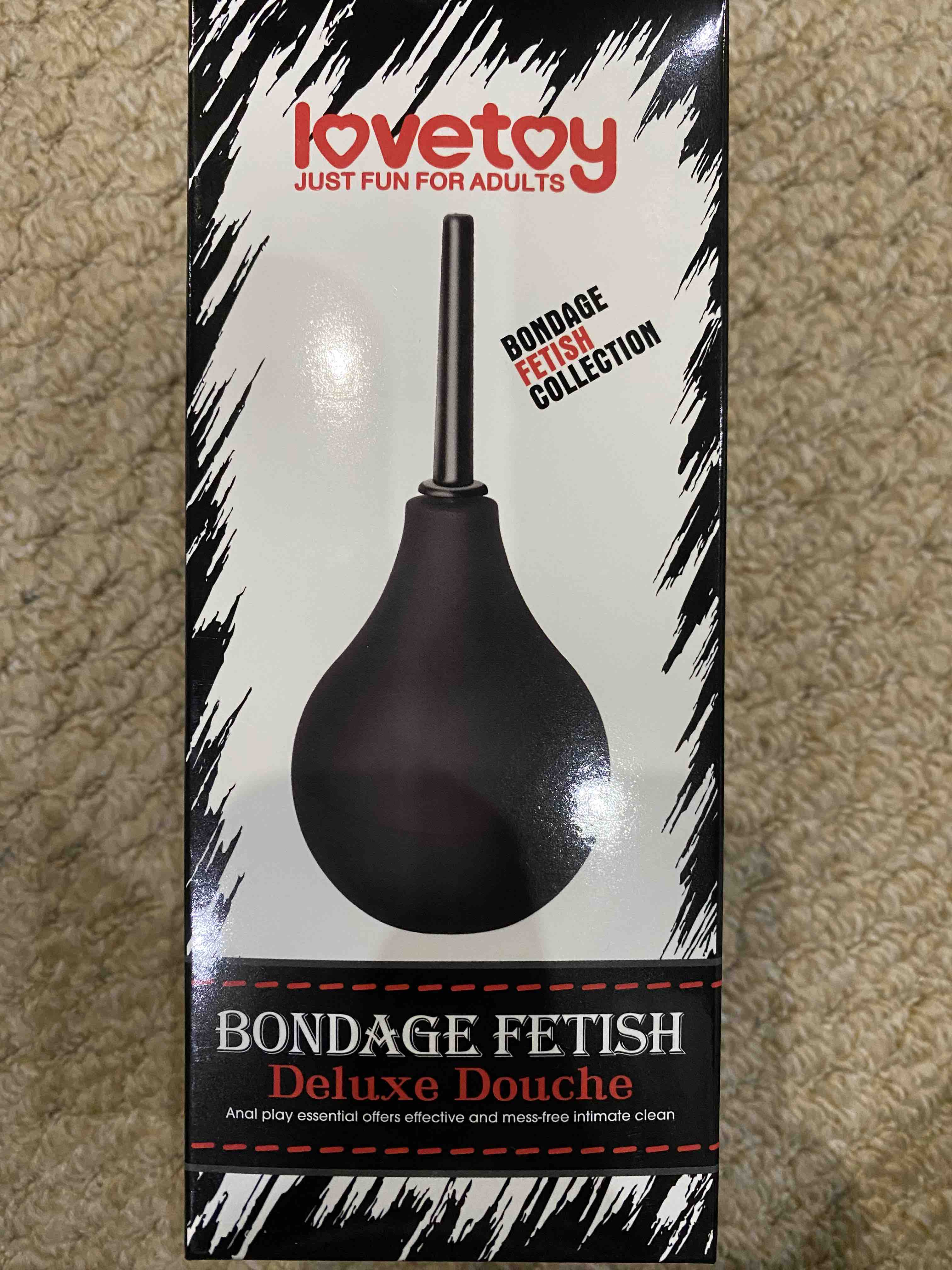 Анальный душ-клизма Lovetoy Bondage Fetish Deluxe Douche - купить в  TOYS.SHOP, цена на Мегамаркет