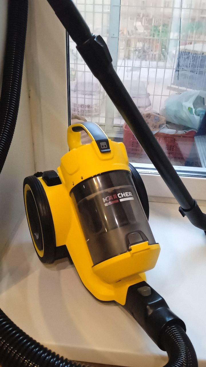 Пылесос Karcher VC 3 Yellow - отзывы покупателей на маркетплейсе Мегамаркет  | Артикул: 100000566660