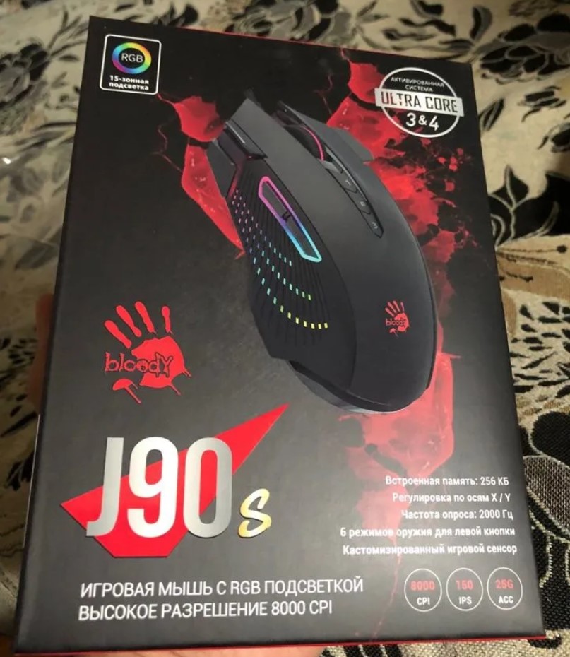 Мышь bloody j90s