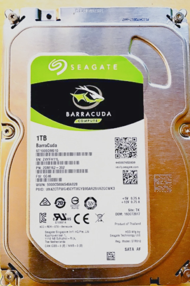 Жесткий диск seagate barracuda 1 тб st1000dm010