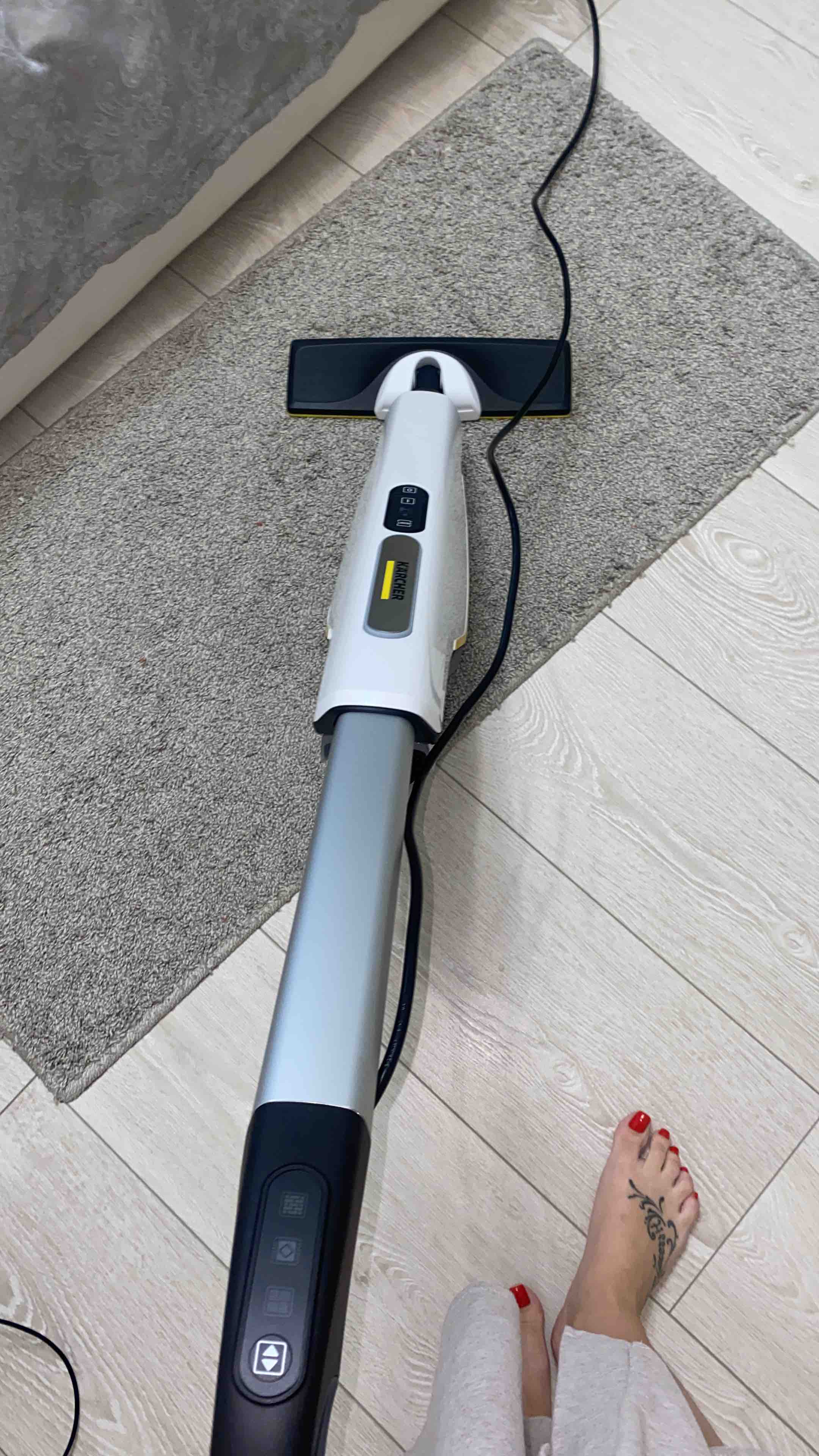 Паровая швабра Karcher SC 3 Upright EasyFix Premium белый - отзывы  покупателей на маркетплейсе Мегамаркет | Артикул: 600006012857