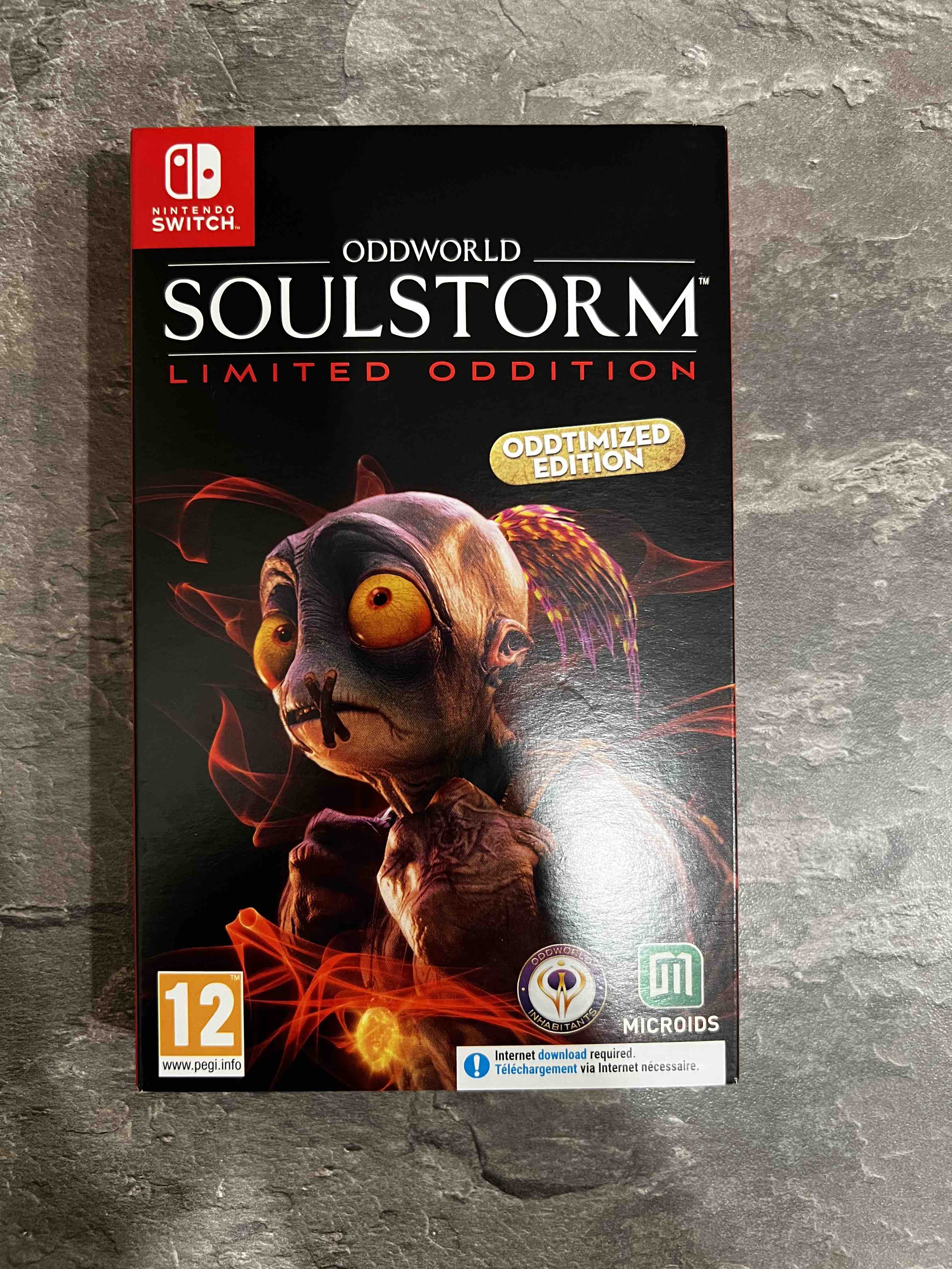 Игра Oddworld: Soulstorm. Limited Oddition. Oddtimized Edition (русские  субтитры) (Nintend - отзывы покупателей на маркетплейсе Мегамаркет |  Артикул: 600009624919