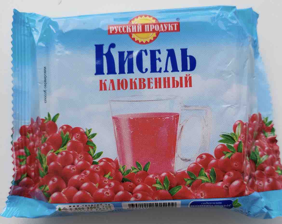 Смесь для приготовления киселя Русский Продукт клюква 190 г - отзывы  покупателей на маркетплейсе Мегамаркет | Артикул: 100029564782