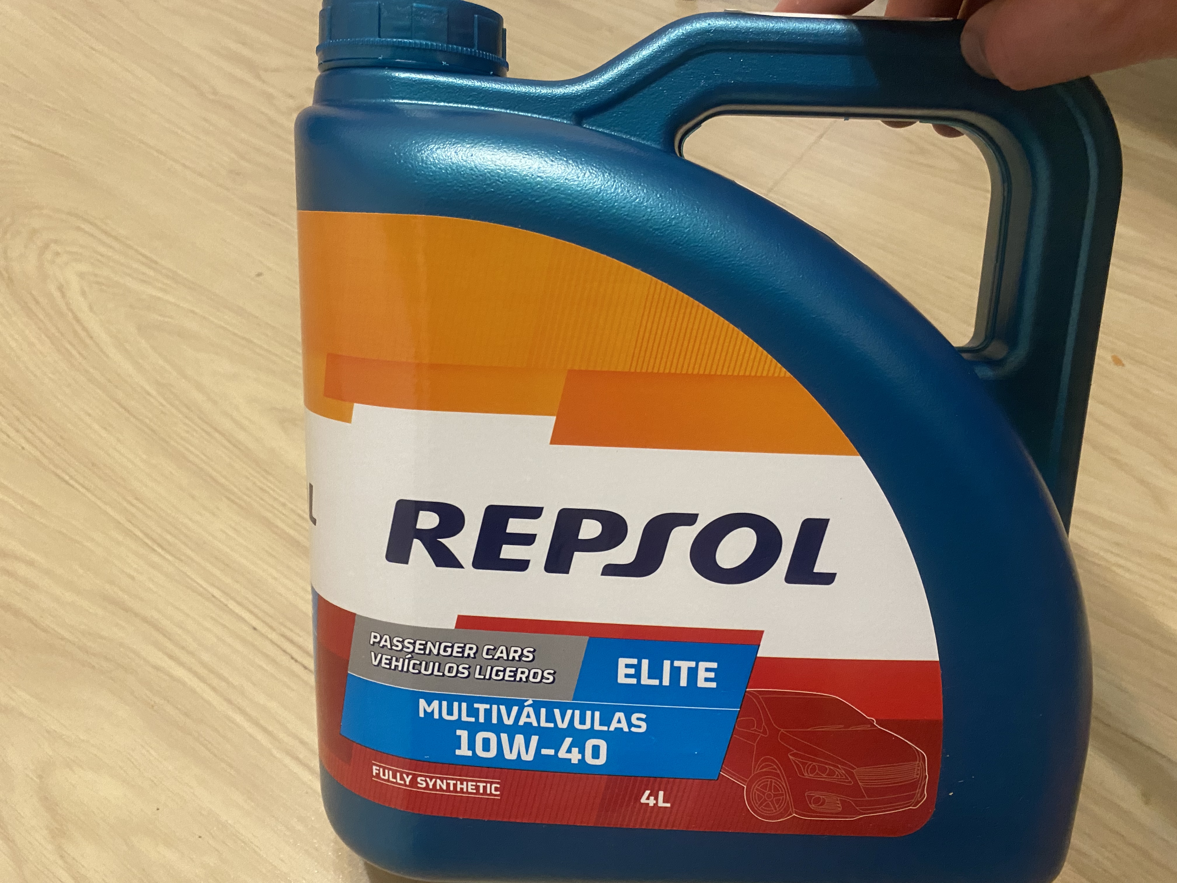 REPSOL Elite Multivalvulas 10W-40 Fully Synthetic Motor Oil 4L ( 4