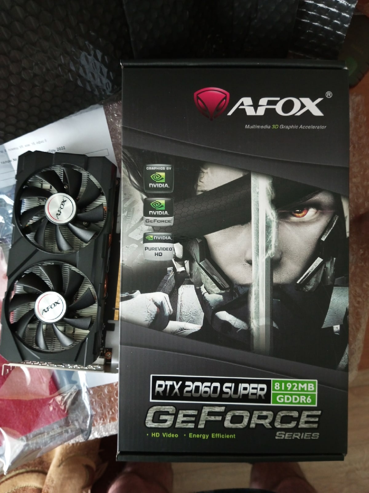 Видеокарта AFOX NVIDIA GeForce RTX 2060 SUPER AF2060S-8192D6H4-V2 - отзывы  покупателей на маркетплейсе Мегамаркет | Артикул: 600008772571