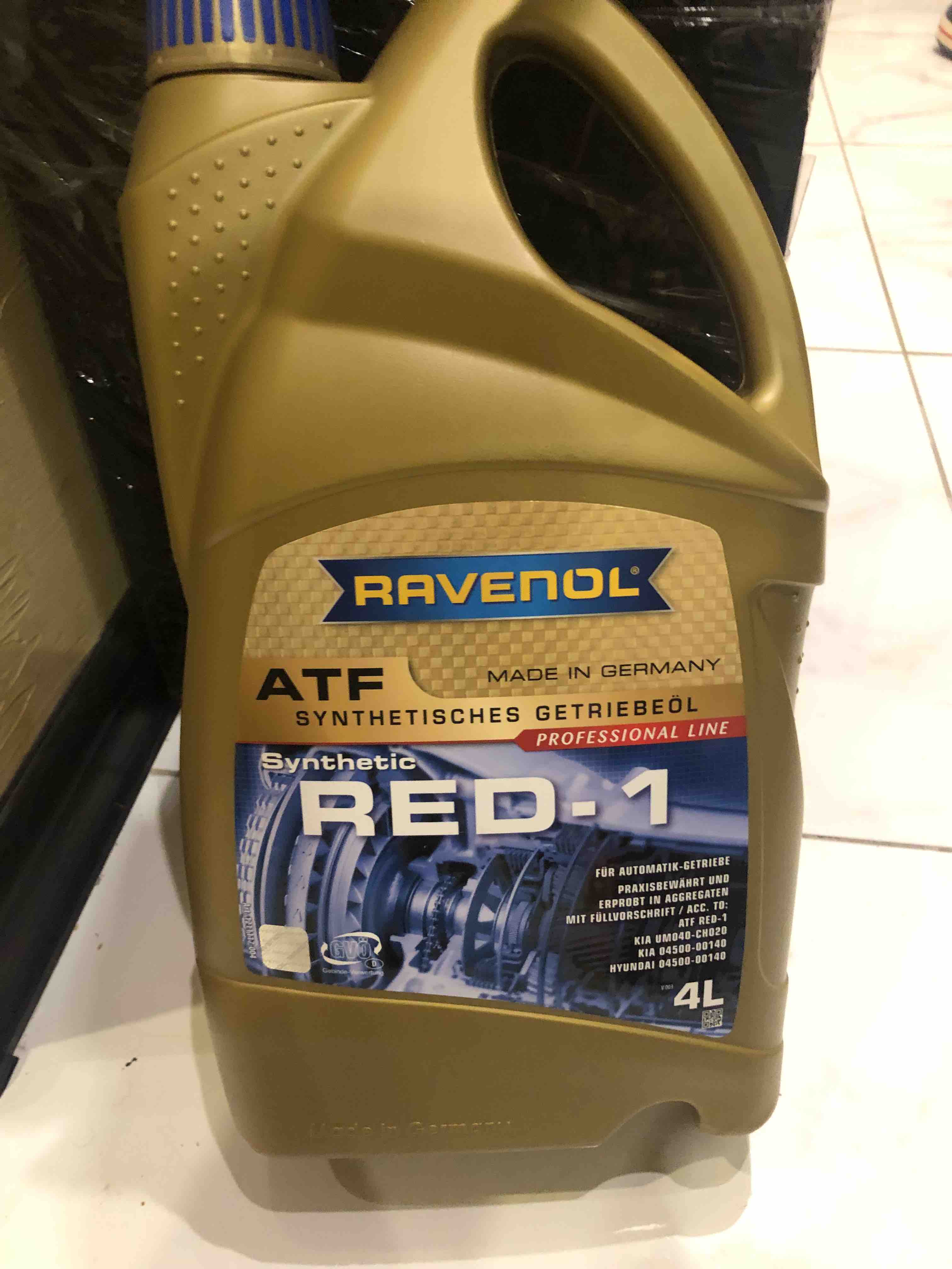 Масло трансмиссионное ravenol atf