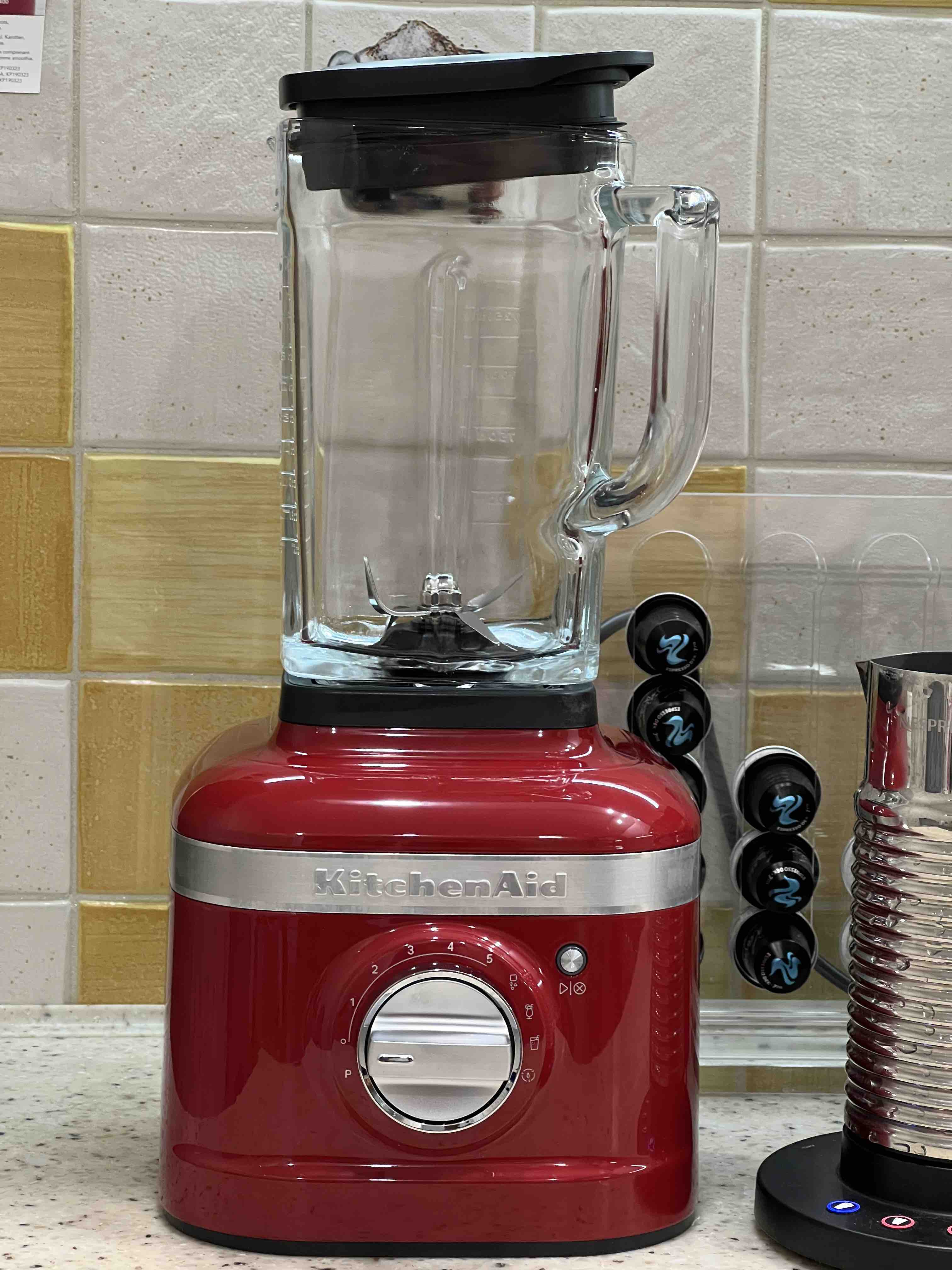 Stand blender Artisan 5KSB4026ESP, pink, KitchenAid 