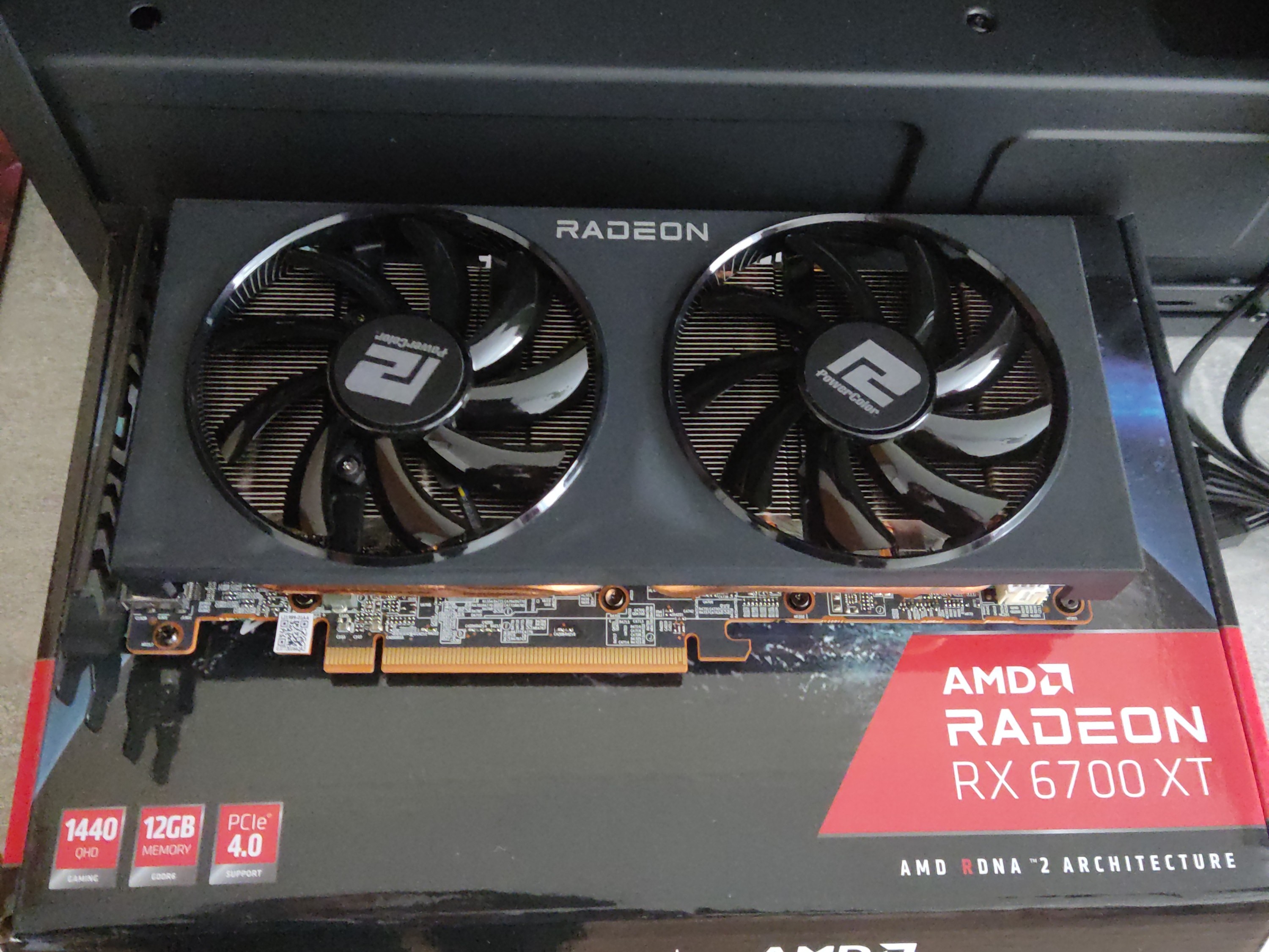 Видеокарта PowerColor AMD Radeon RX 6700 XT Fighter (AXRX 6700XT  12GBD6-3DH) - отзывы покупателей на маркетплейсе Мегамаркет | Артикул:  100029084425