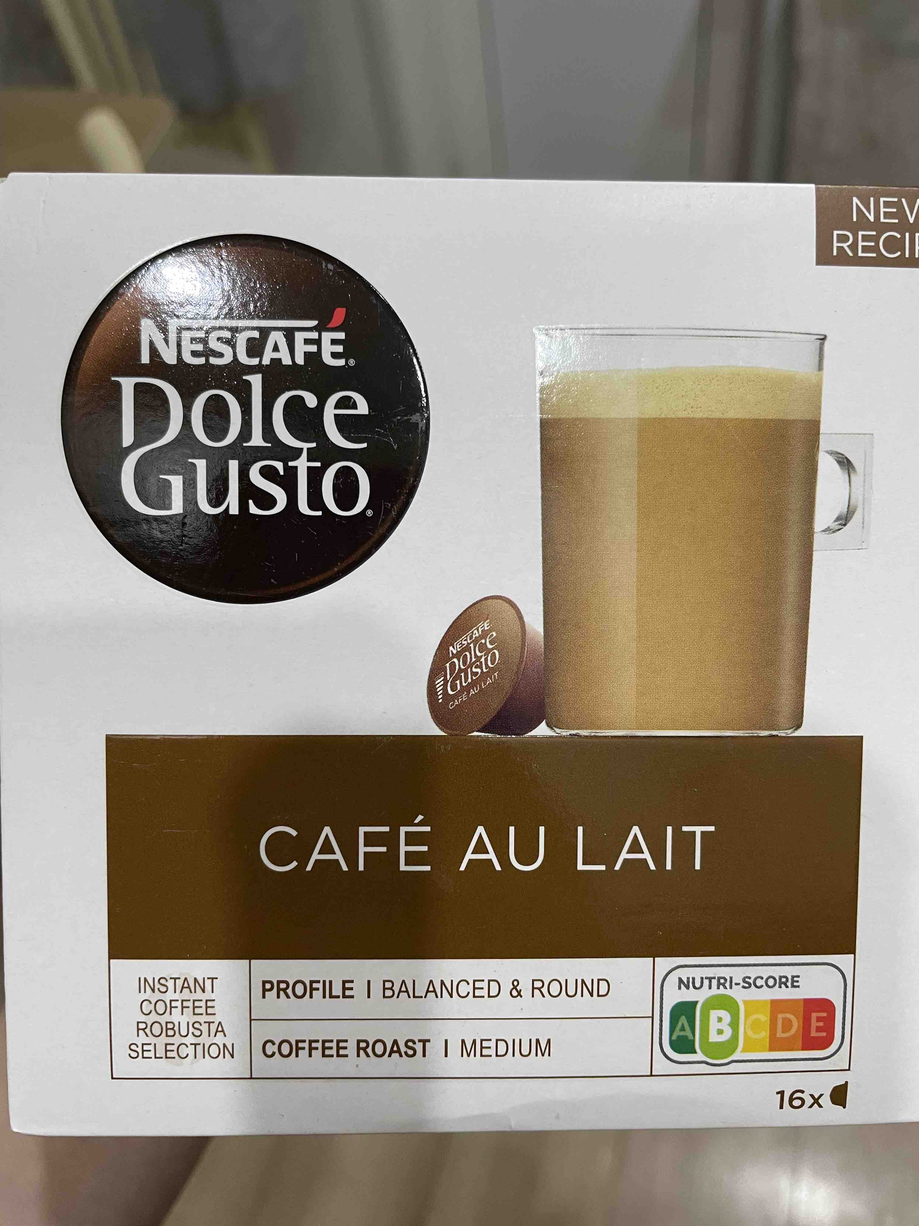 Капсулы dolce gusto cafe au lait