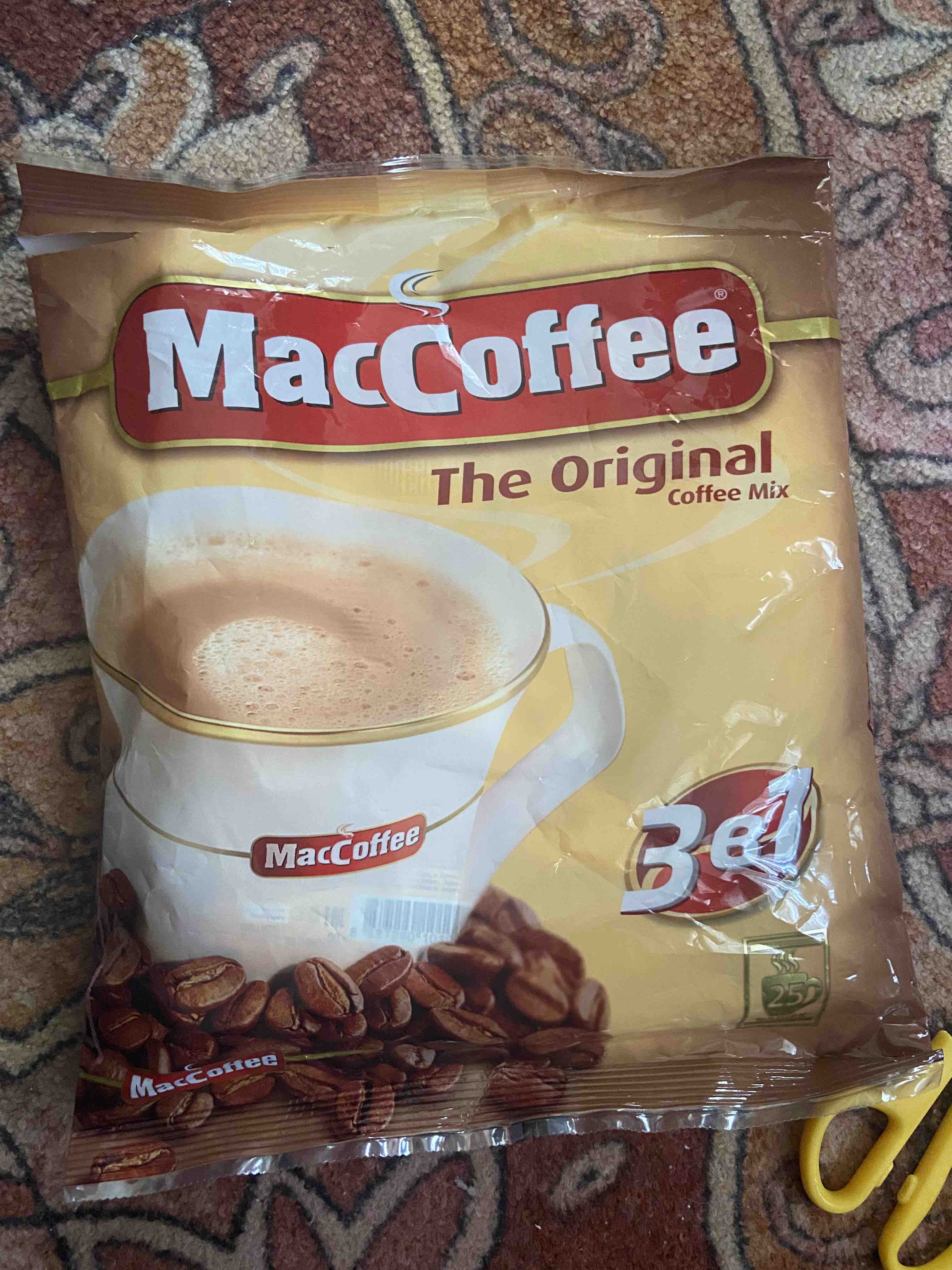 Купить кофейный напиток MacCoffee the Original 3в1, 100 пакетиков по ...