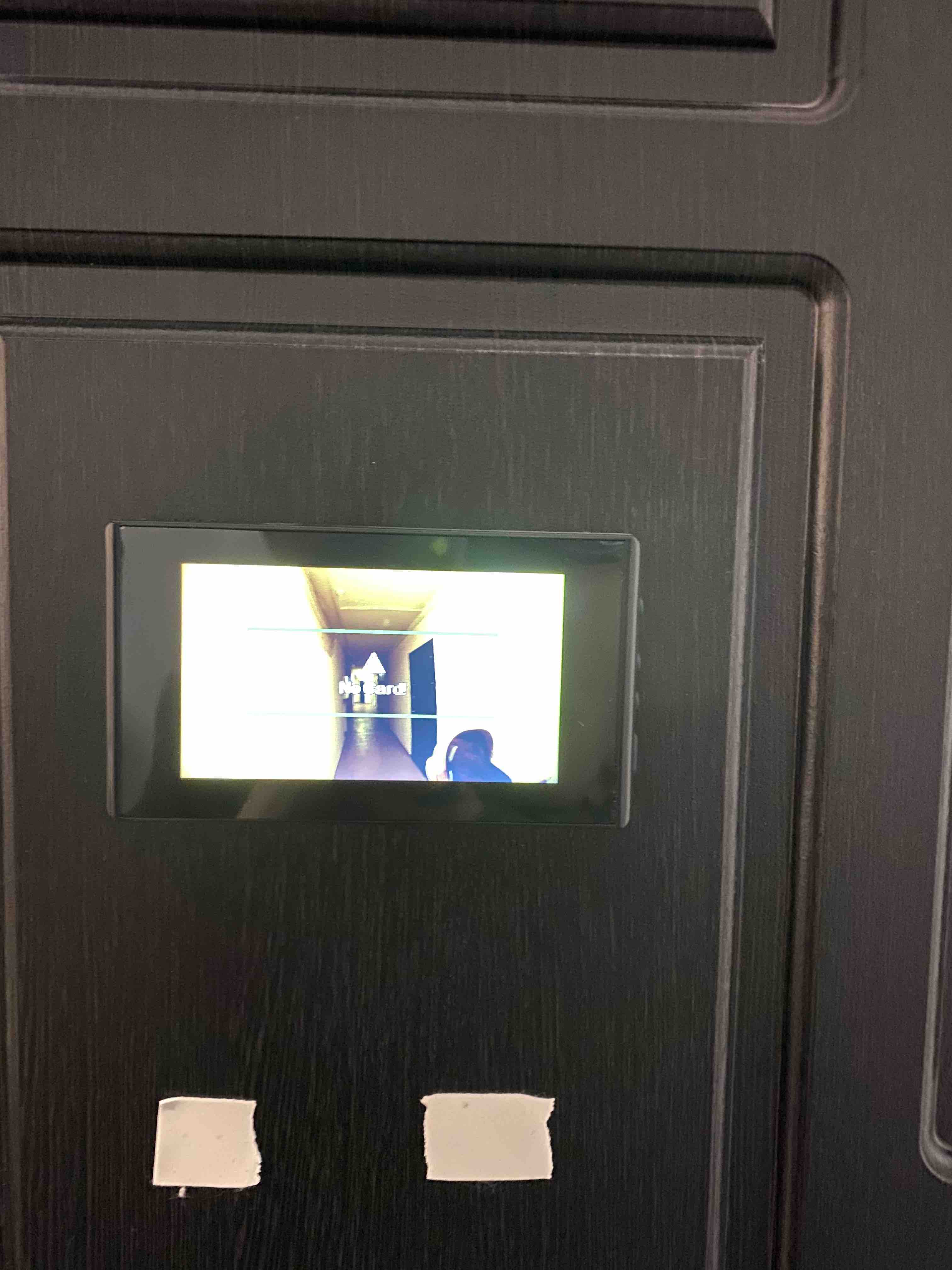 Видеоглазок в дверь с записью на SD карту, звонком и датчиком движения ...