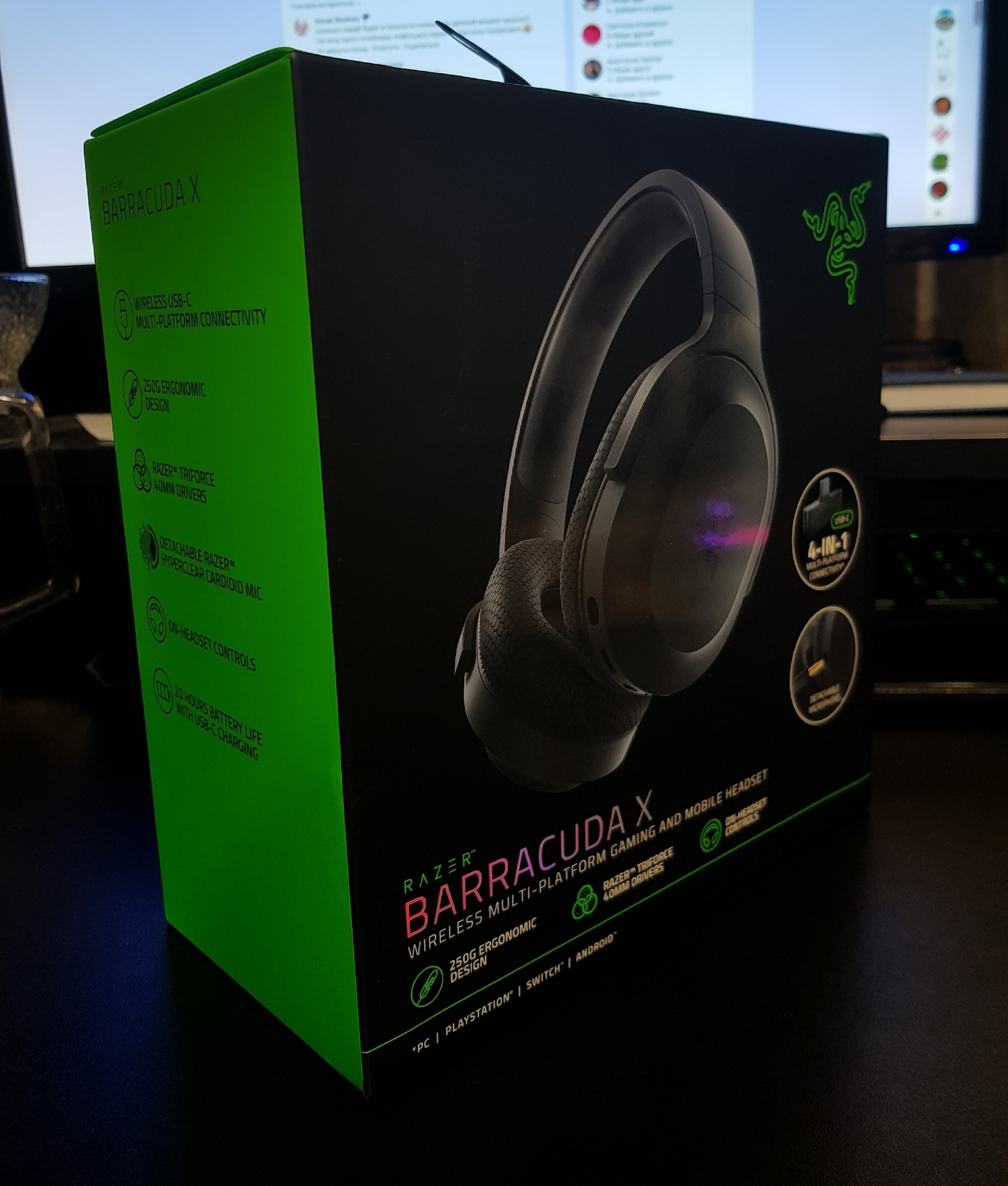 Игровая гарнитура Razer Barracuda X RZ04-03800100-R3M1 (Black) - отзывы  покупателей на маркетплейсе Мегамаркет | Артикул: 600004813373