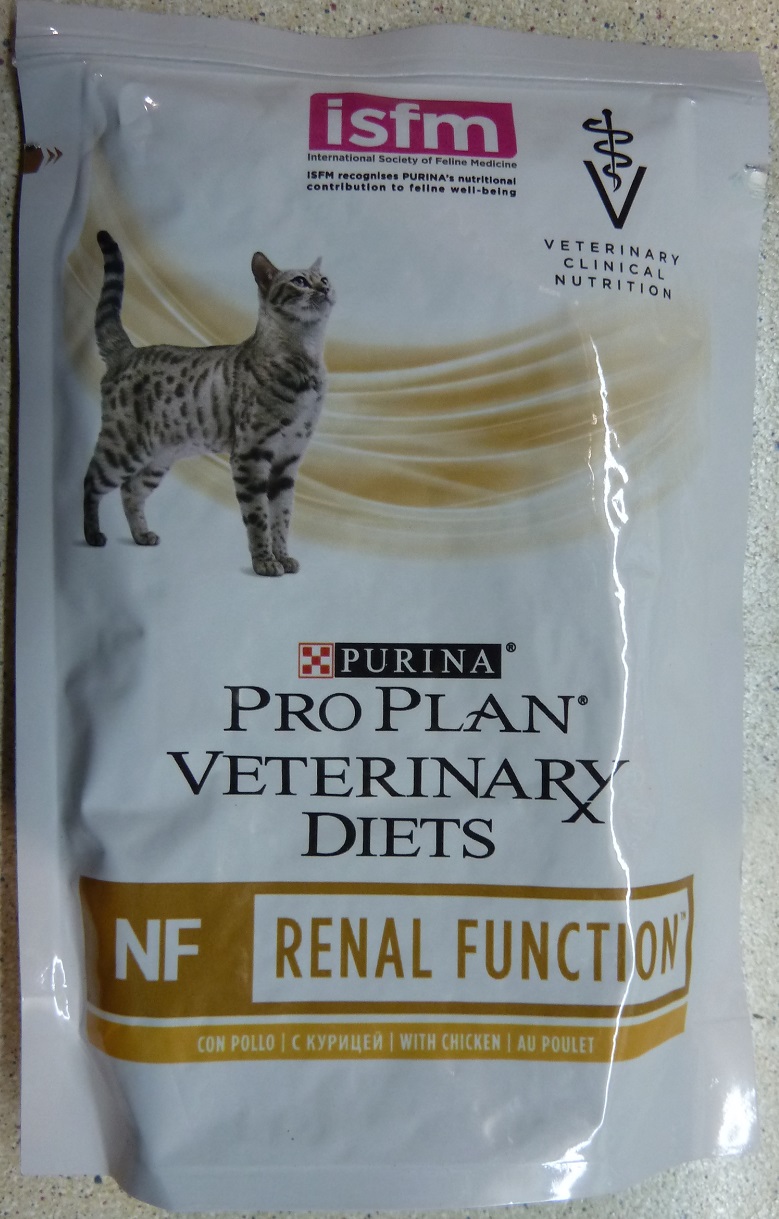 Влажный корм для кошек Pro Plan Veterinary Diets NF Renal Function, курица,  10шт по 85г - отзывы покупателей на маркетплейсе Мегамаркет | Артикул  товара:100001277963