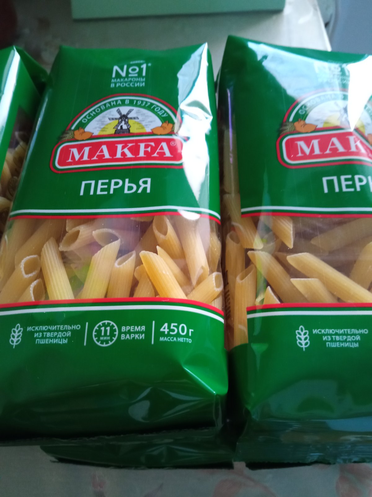 Макаронные изделия Makfa Перья 450 г - отзывы покупателей на маркетплейсе  Мегамаркет | Артикул: 100023361195