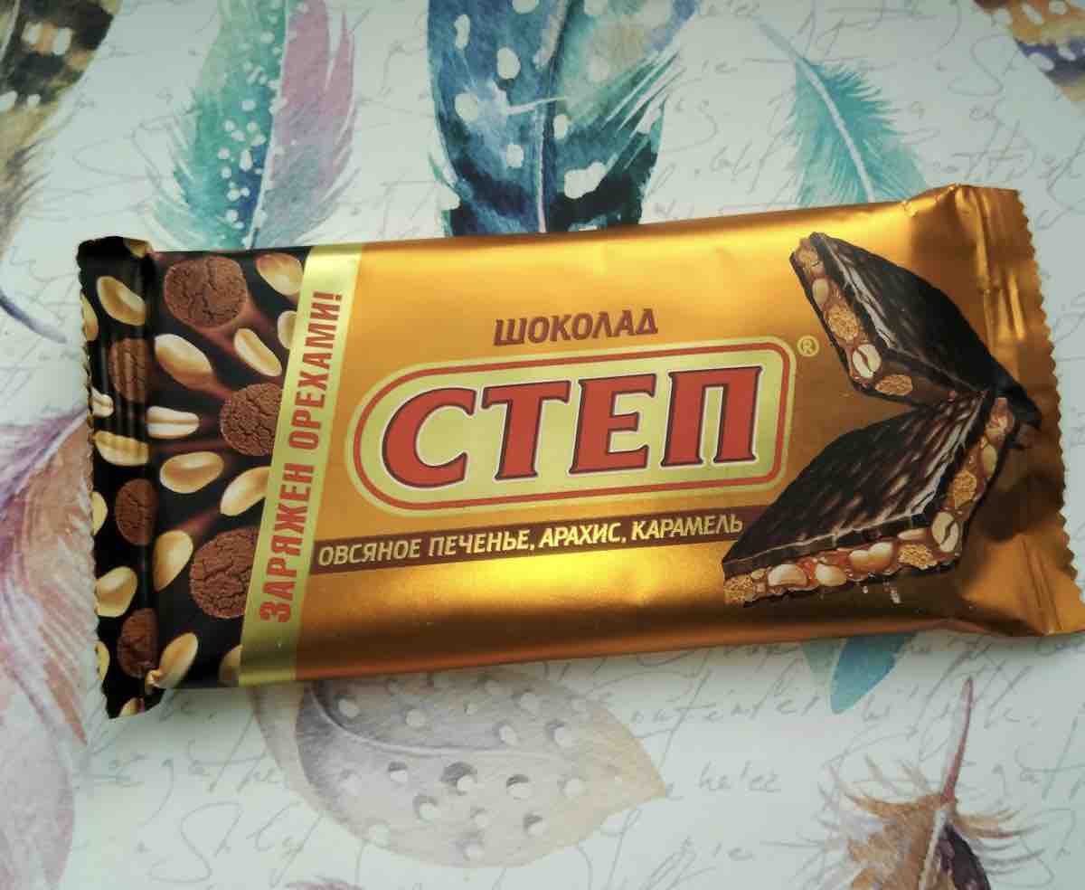 Плиточный шоколад степ