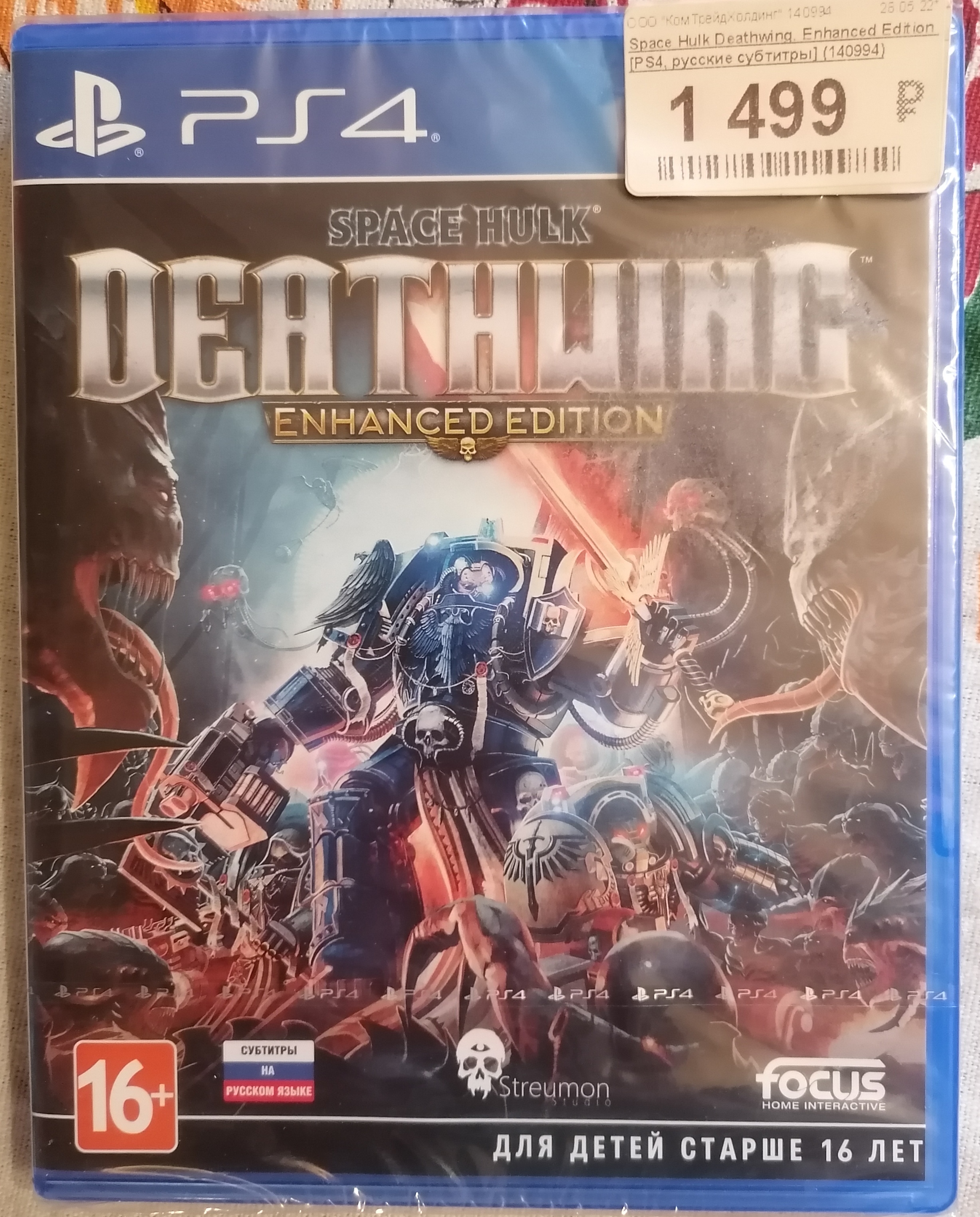 Игра Space Hulk Deathwing Enhanced Edition для PlayStation 4 - отзывы  покупателей на маркетплейсе Мегамаркет | Артикул: 100023476040