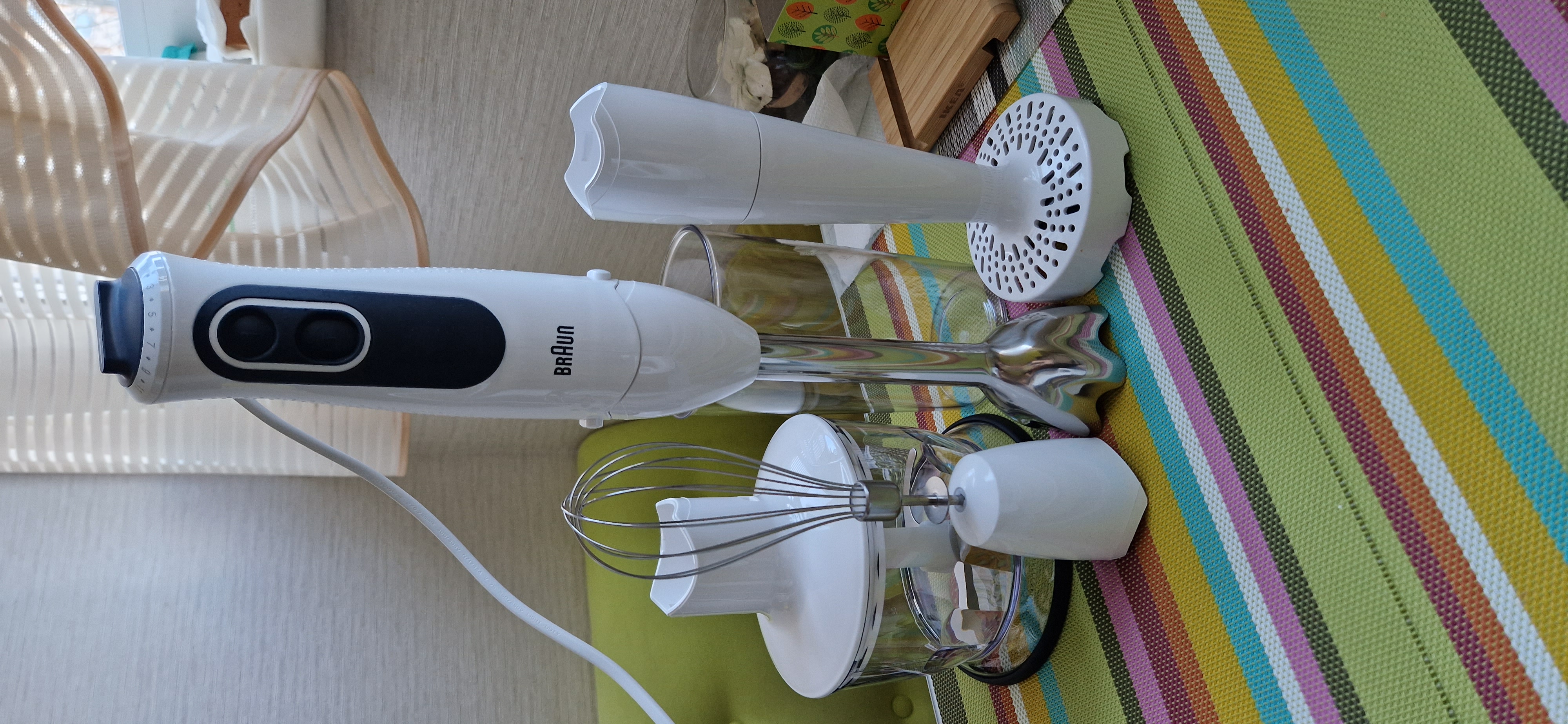 Hand Blender Braun 4193-mq3137 Sauce + 750 W White Kitchen Appliances  Cooking Household Equipment - Blenders - AliExpress