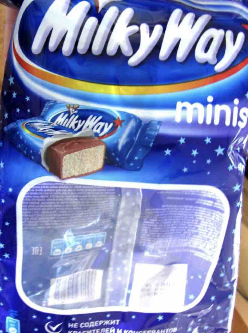 Milky Way Minis шоколадные конфеты, пакет 176г - отзывы покупателей на  маркетплейсе Мегамаркет | Артикул: 100023331899