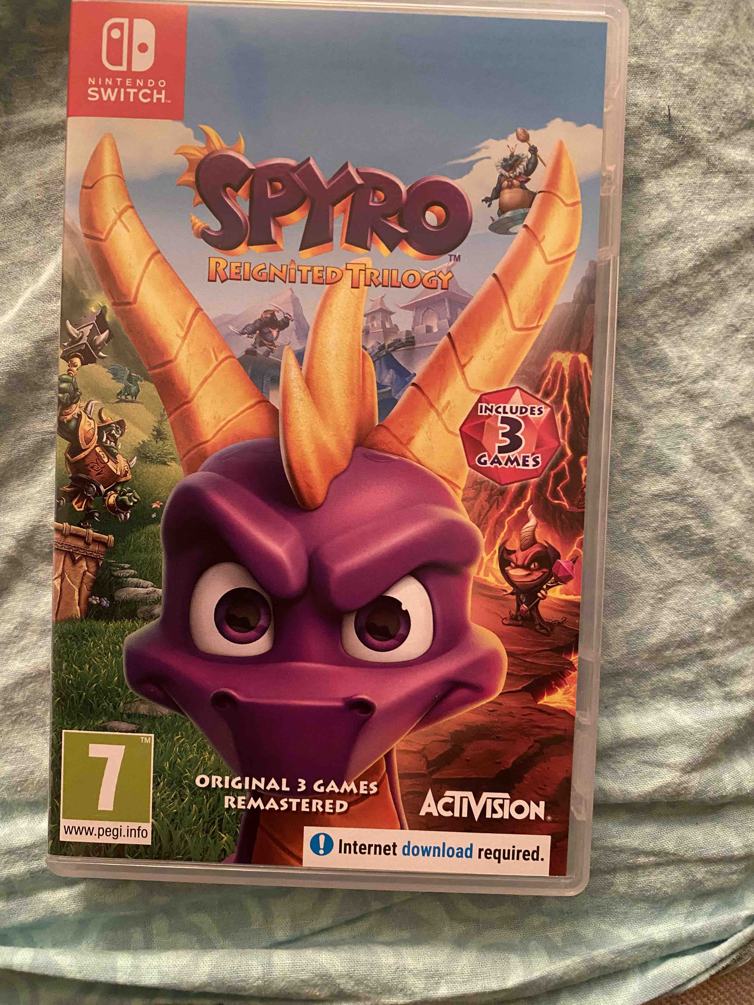 Игра Spyro Reignited Trilogy для Nintendo Switch - отзывы покупателей на  маркетплейсе Мегамаркет | Артикул: 100025727586