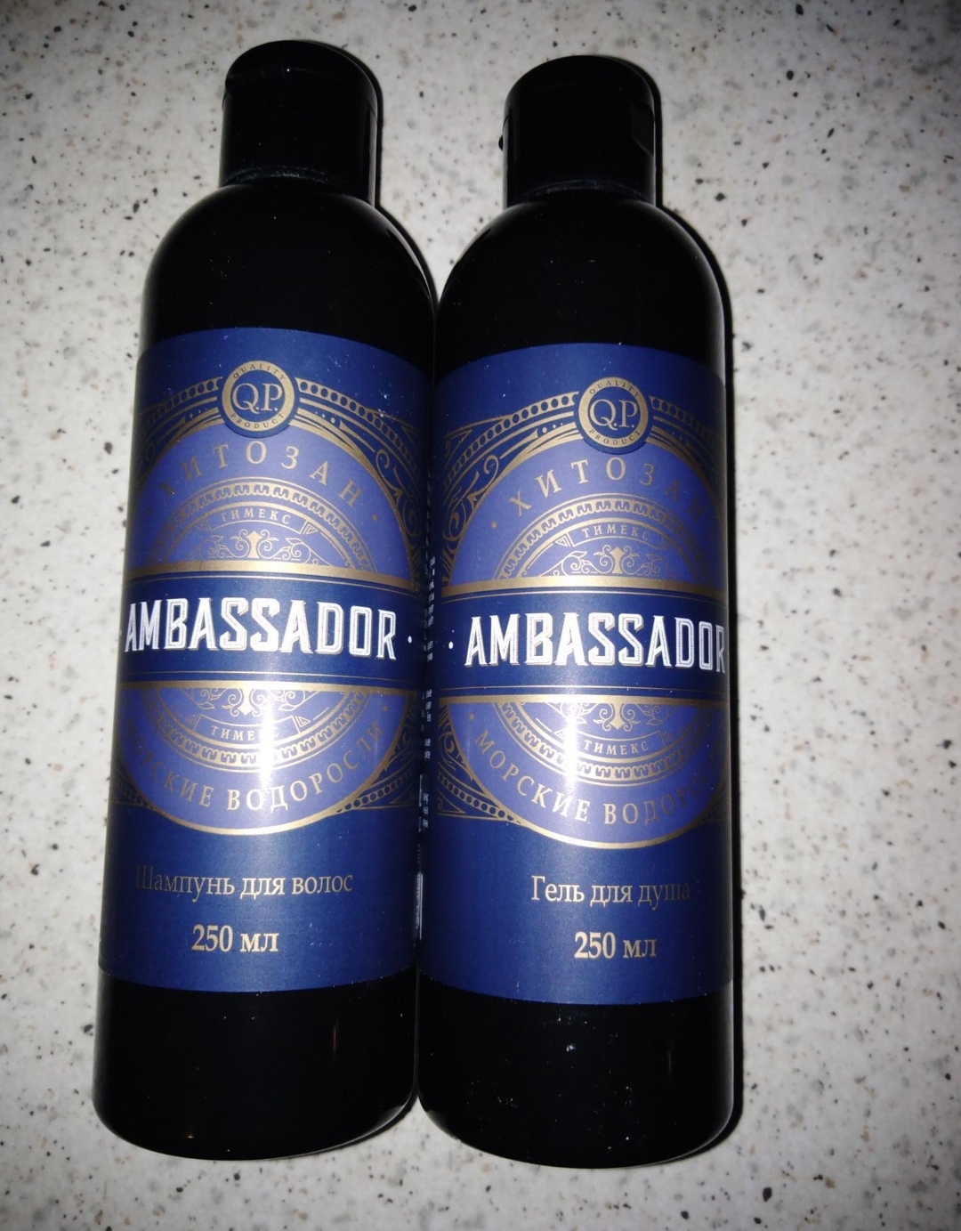 Ambassador отзывы. Амбассадор гель для душа и шампунь.