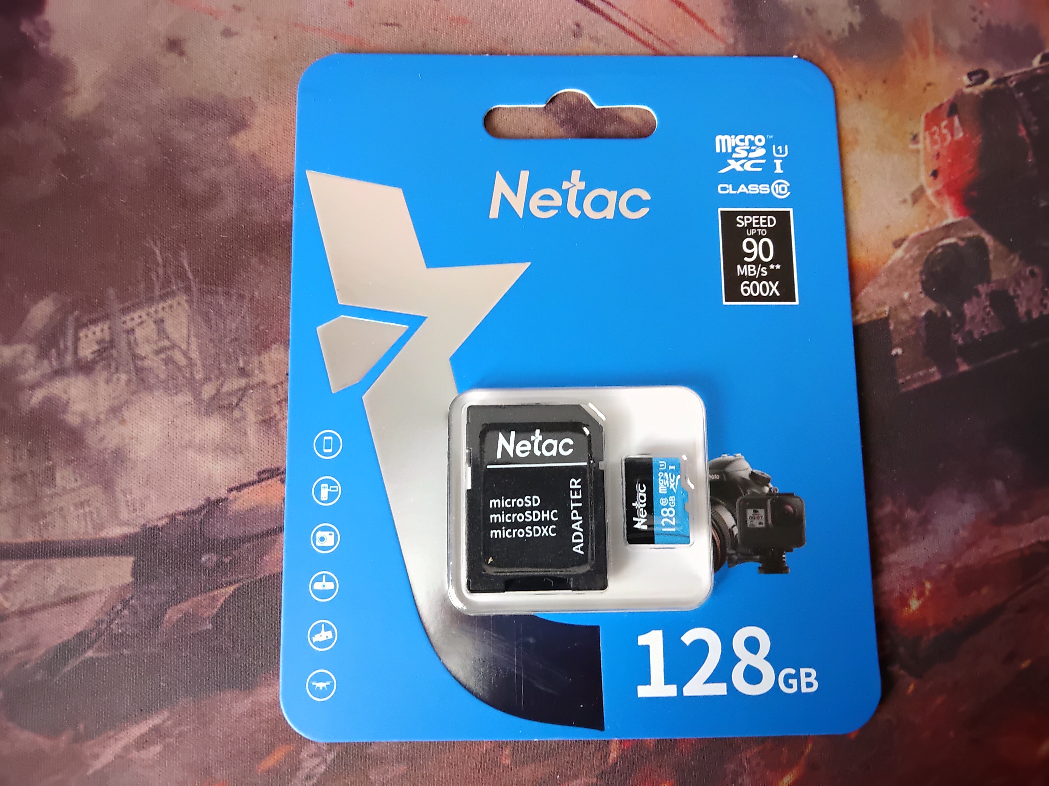 Карта памяти Netac MicroSDXC128GB Class 10 UHS-I U1 P500 + адаптер  NT02P500STN-128G-R - отзывы покупателей на маркетплейсе Мегамаркет |  Артикул: 600006947513