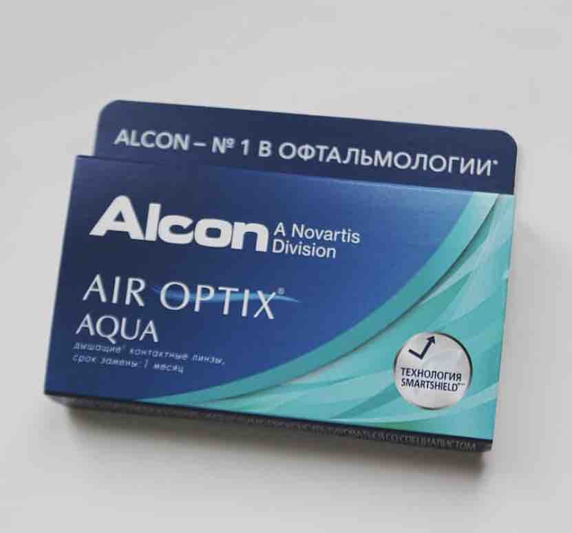 Линзы air optix aqua. Линзы непрерывного ношения Optima.