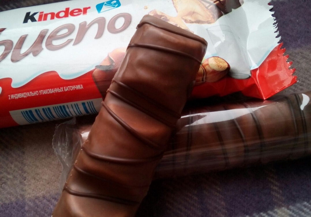 Батончик kinder bueno, 43 г