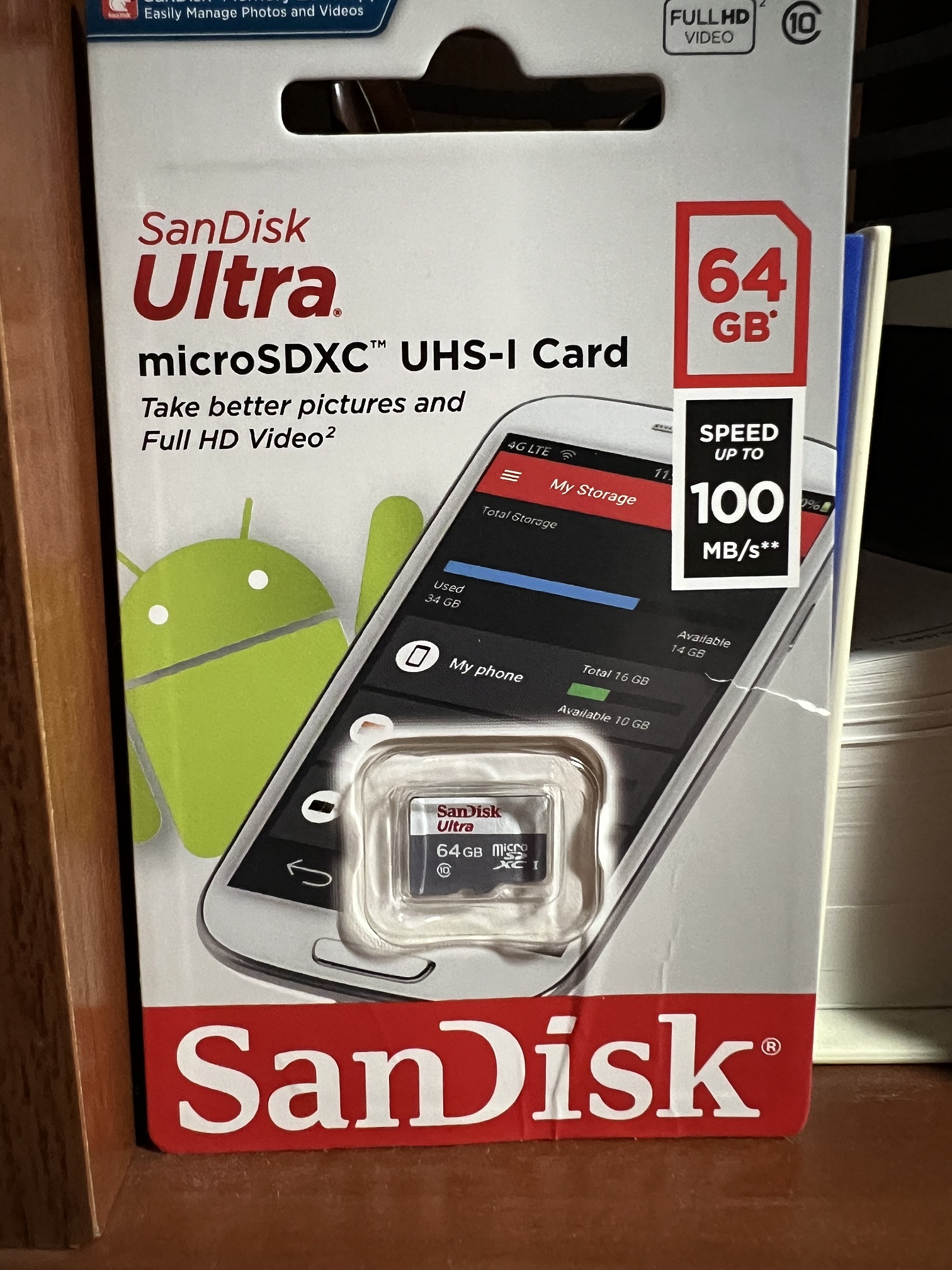 Карта памяти SanDisk Ultra 64GB microSD (SDSQUNR-064G-GN3MN) - отзывы  покупателей на маркетплейсе Мегамаркет | Артикул: 100027469206