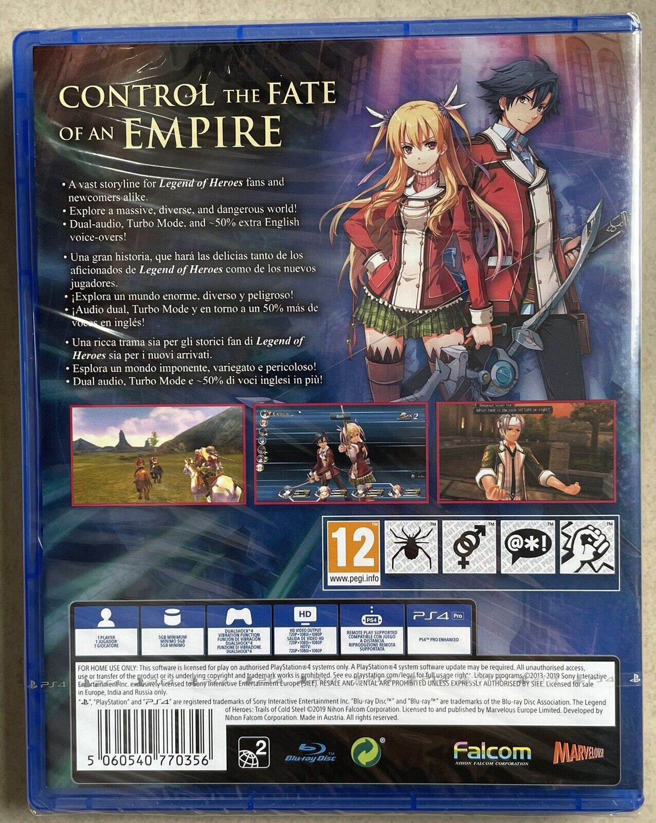 Игра The Legend of Heroes Trails of Cold Steel (PS4, полностью на  иностранном языке) - купить в Москве, цены в интернет-магазинах Мегамаркет